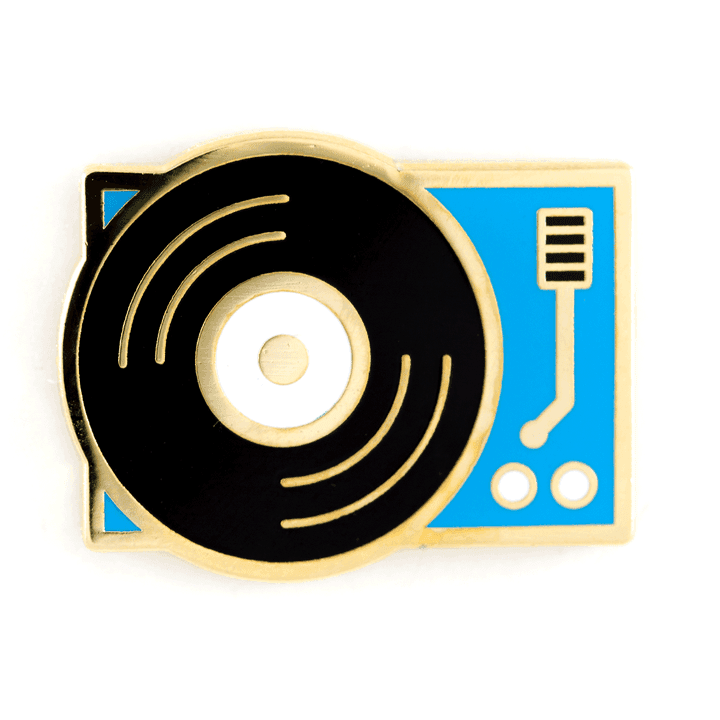 Enamel Pin - Record Player - Regular