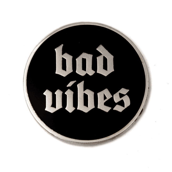 Enamel Pin - Bad Vibes - Regular
