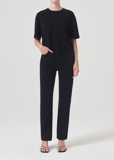 90s Pinch Waist Long - Crushed - 32