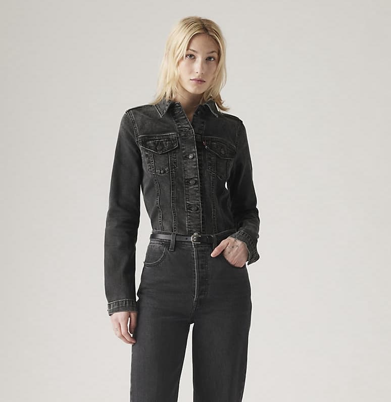 Slim Trucker Shirt - Born Leader - S