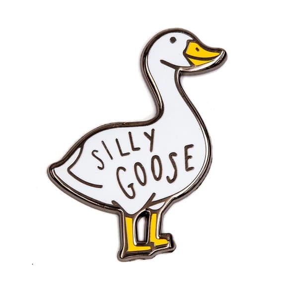 Enamel Pin - Silly Goose - Regular
