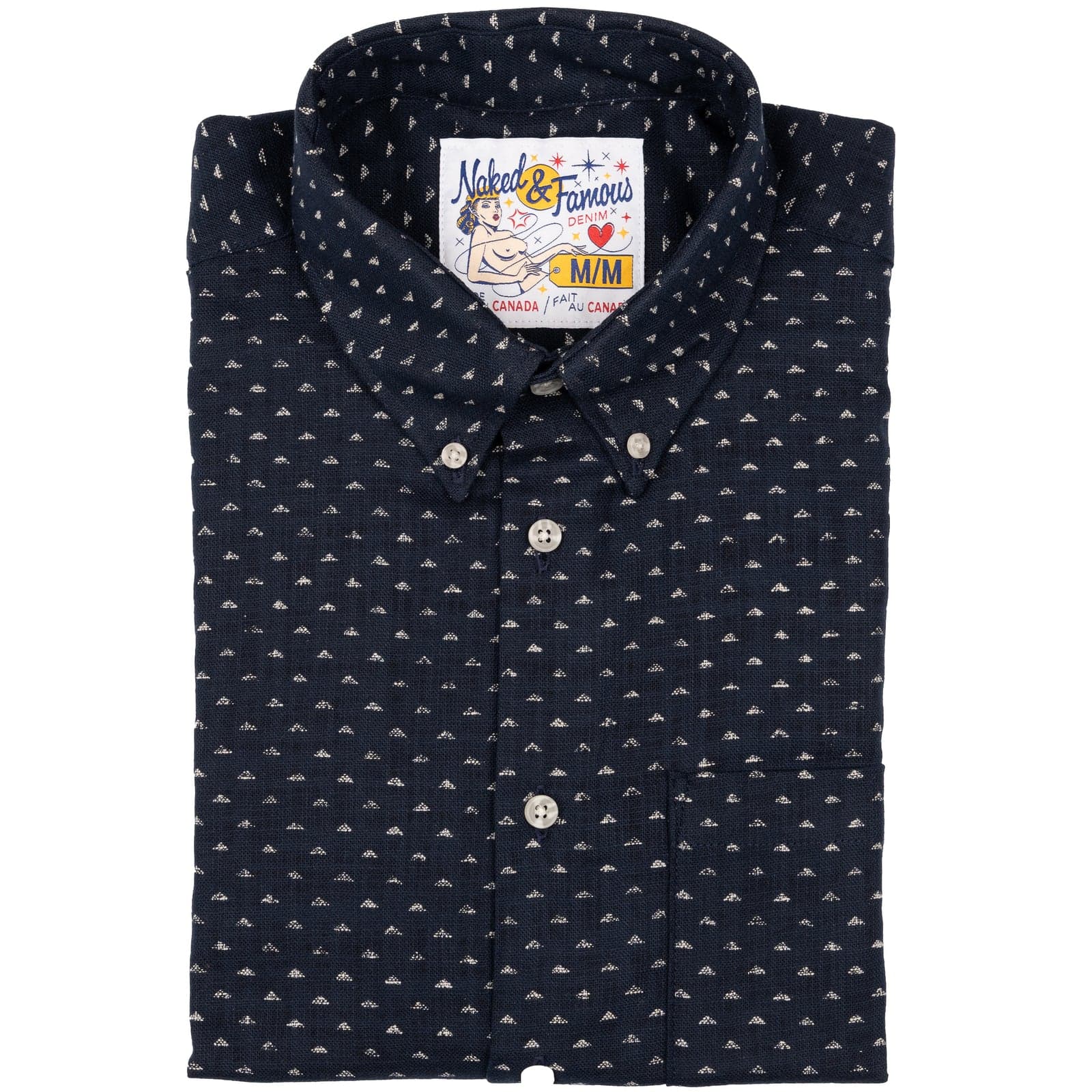 Easy Shirt - Kimono Triangles - XXL
