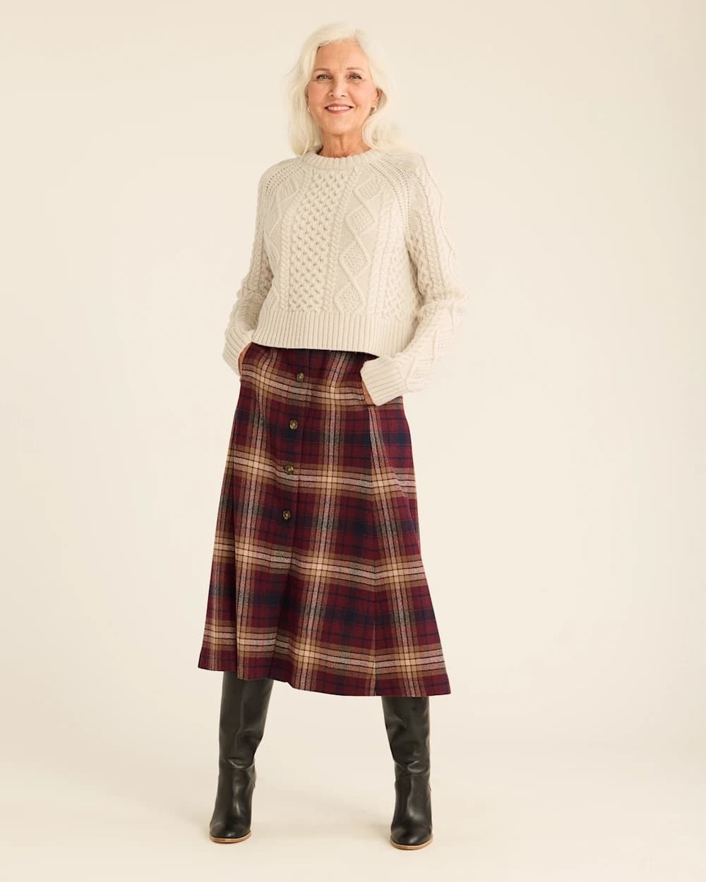 Cropped Fisherman - Birch - L