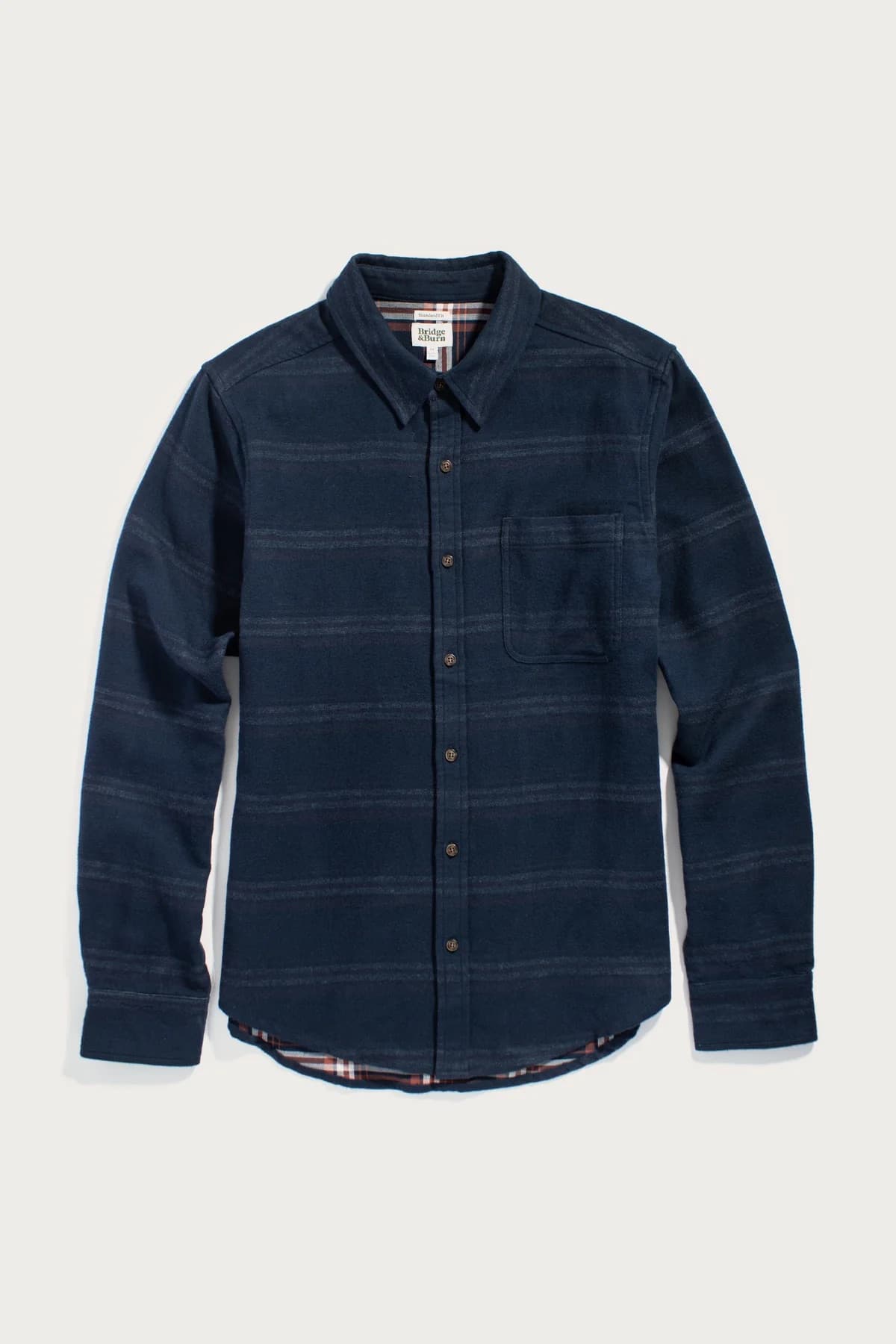 Larson Shirt - Navy Stripe - XXL