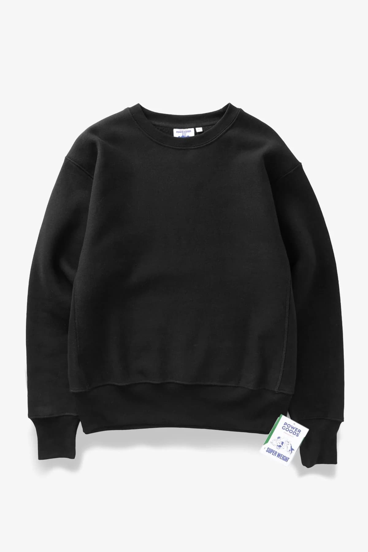 Super Weight Crewneck - Black, M