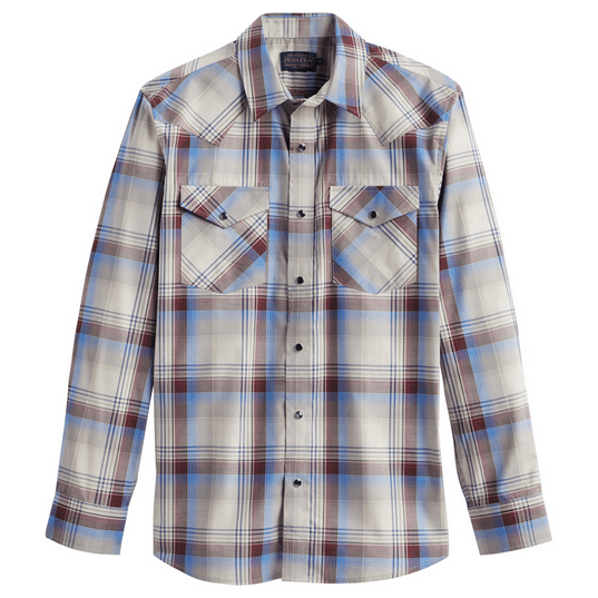 Bishop Long Sleeve - Brown Multi - S