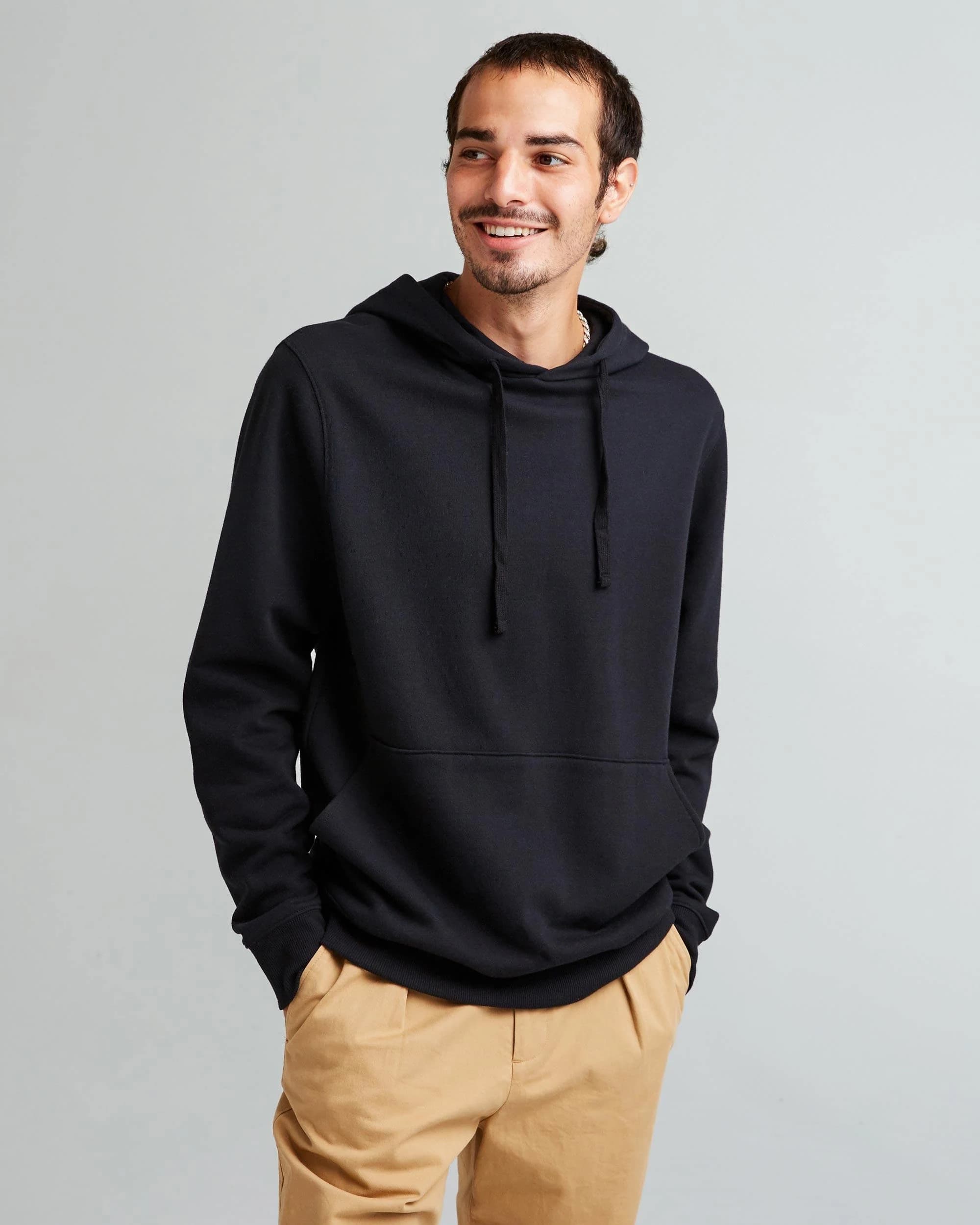 Recycled Fleece Pullover Hoodie