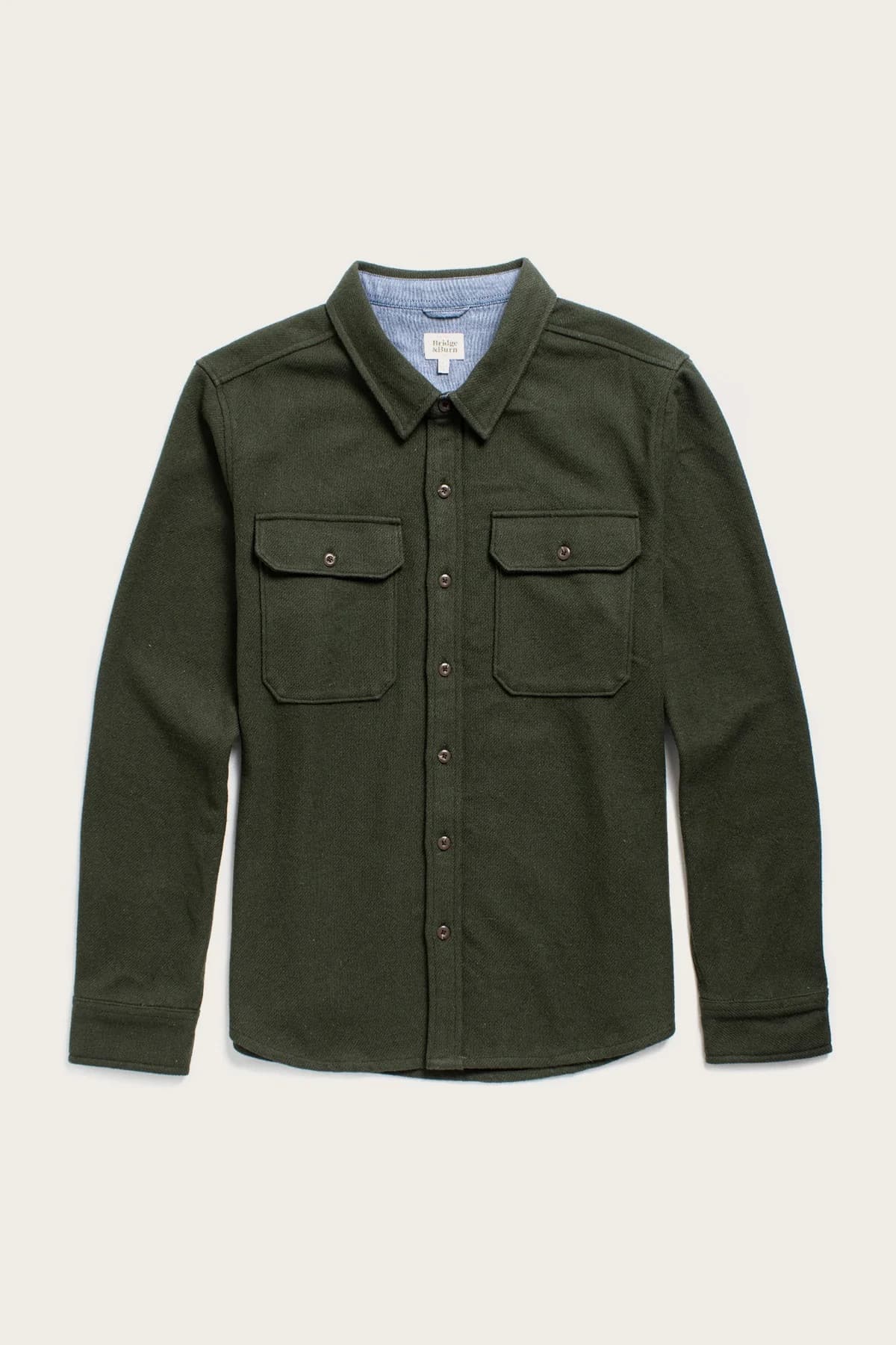 Pointer Overshirt - Dark Sage - S