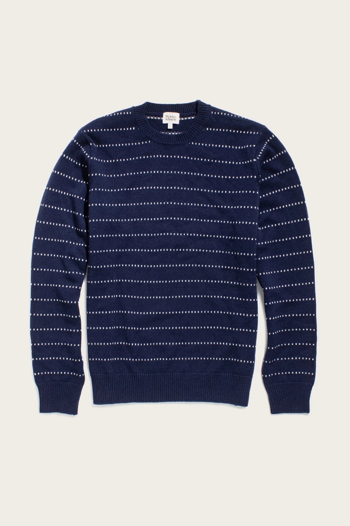 Orson Sweater - Navy Dotted Path - S