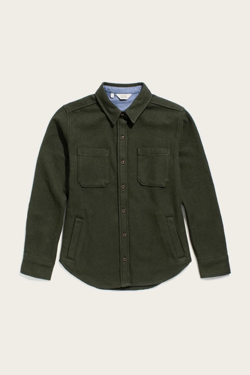 Dawson Overshirt - Dark Sage - L