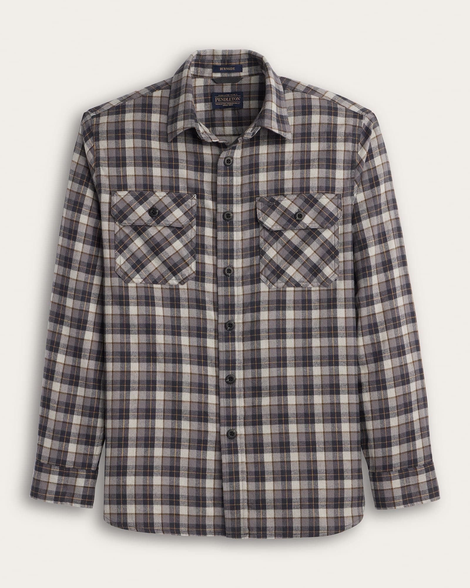 Burnside - Grey Multi Plaid - XXL