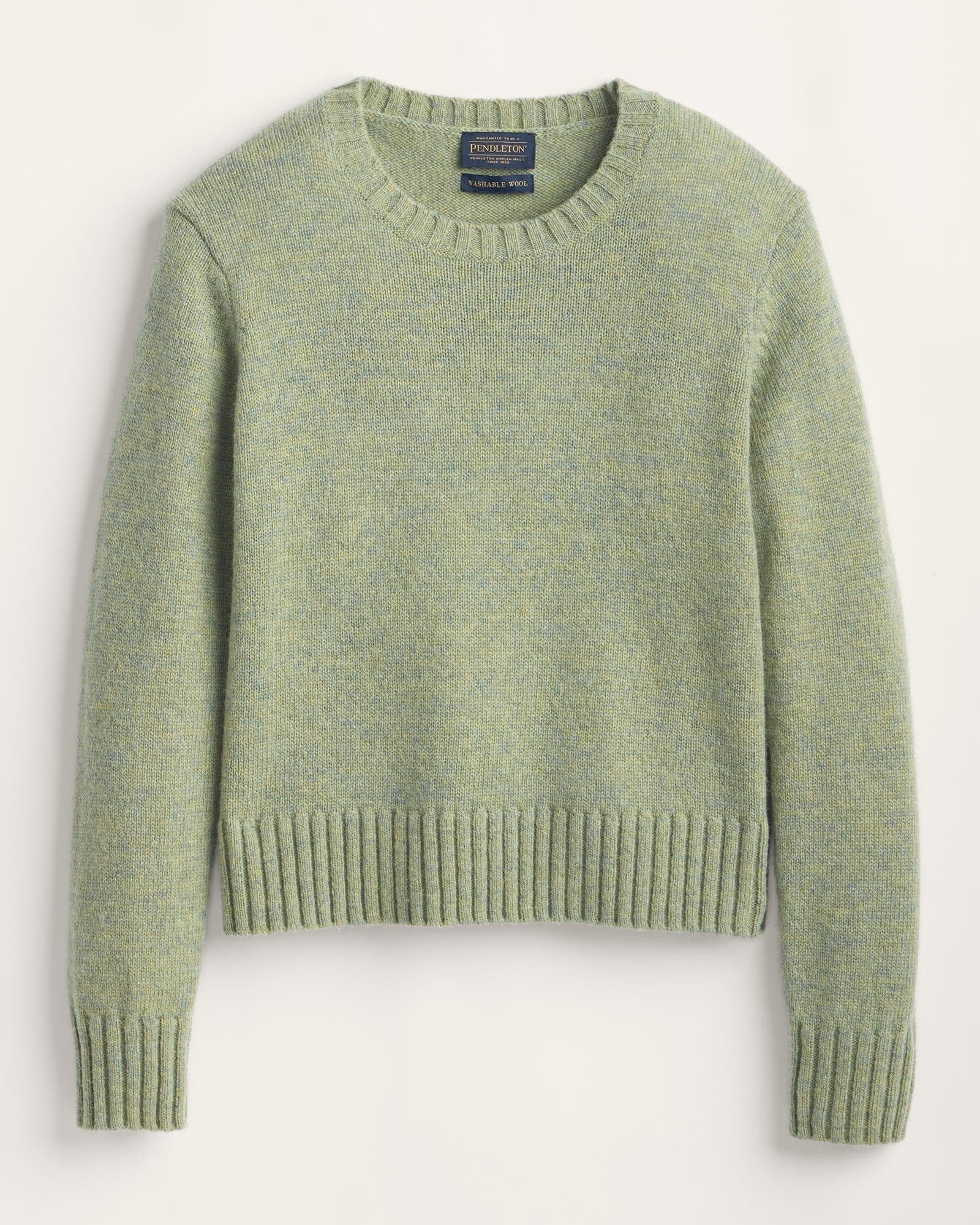 Cedar Green Women's Shetland Crew - M