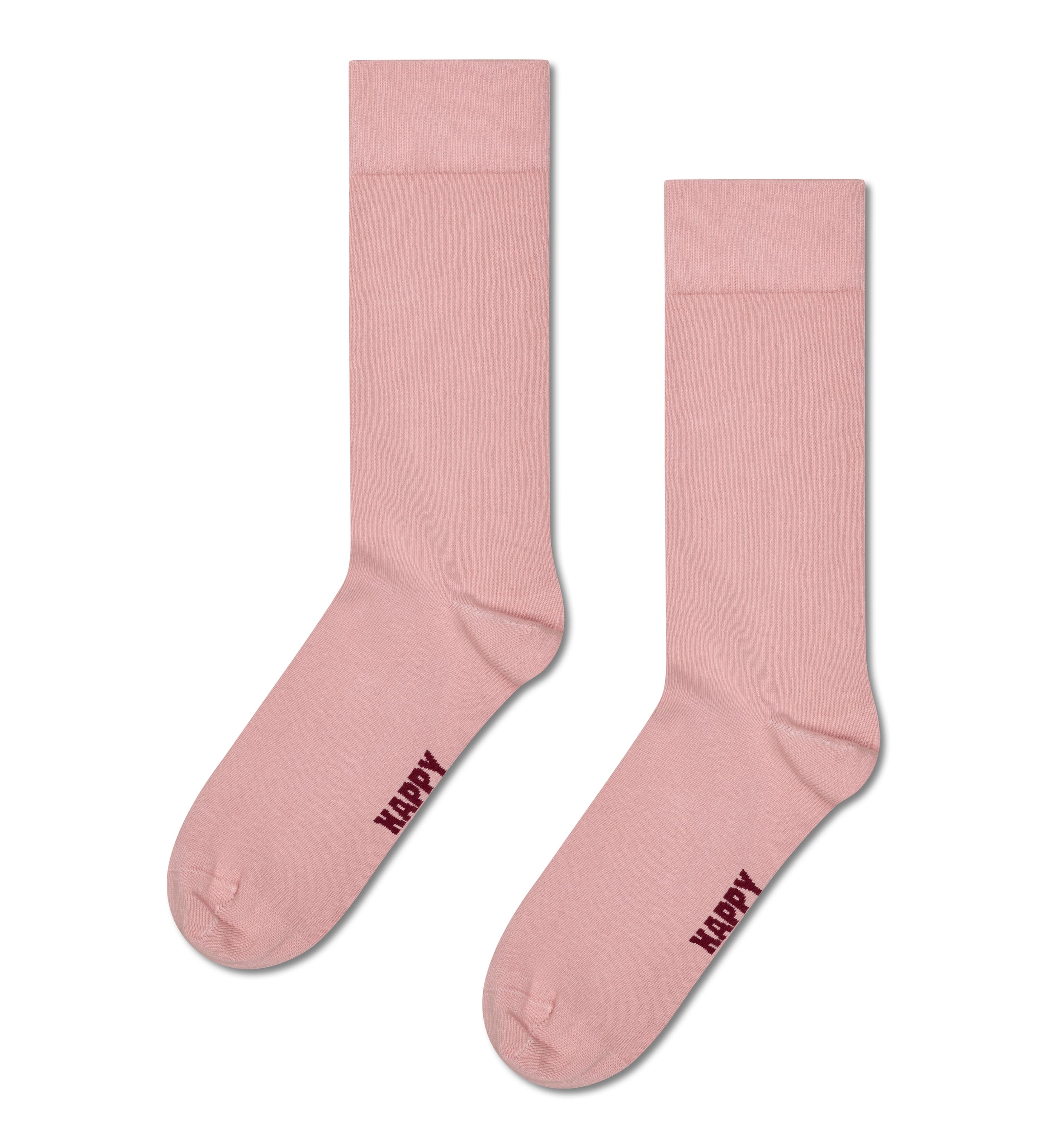 Happy Socks - Natural Dye Solids - Pink, Medium