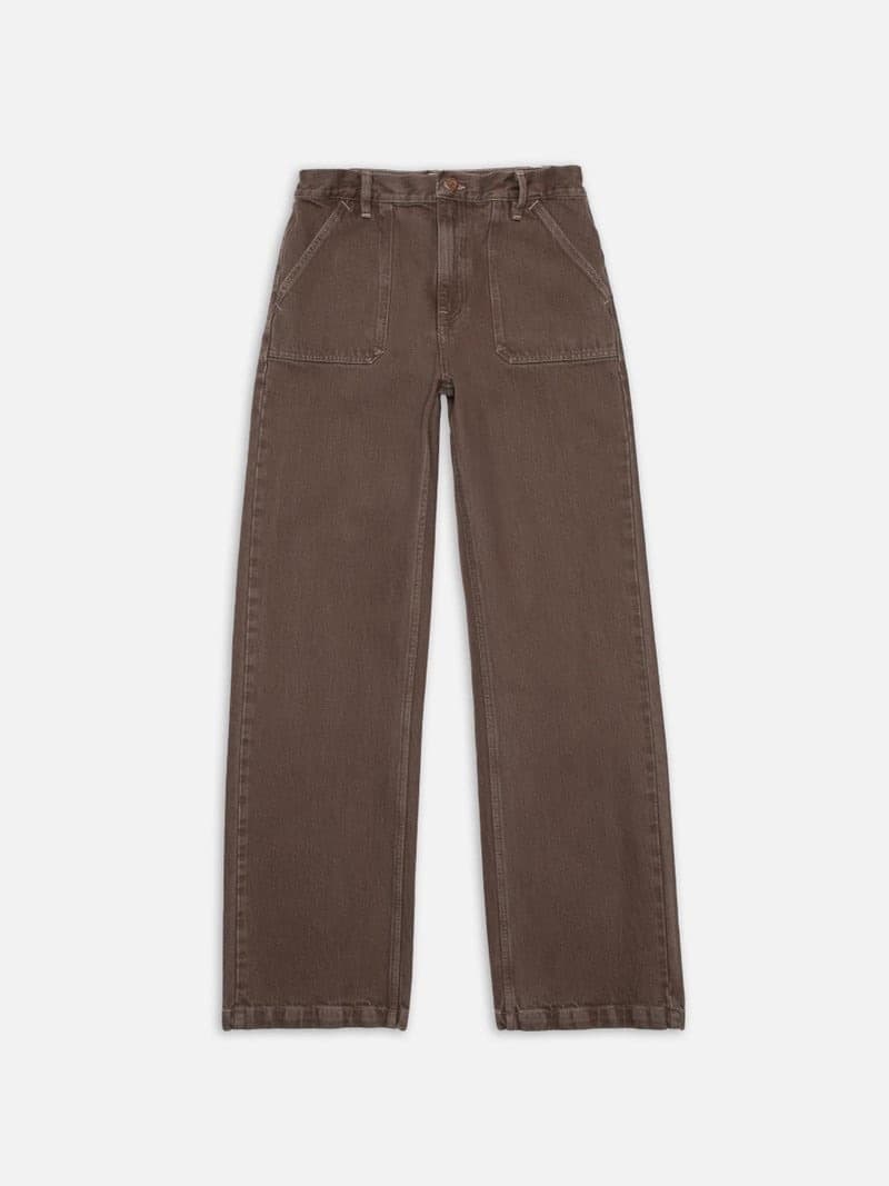 Asta Workwear Pants - Brown - 33, 30