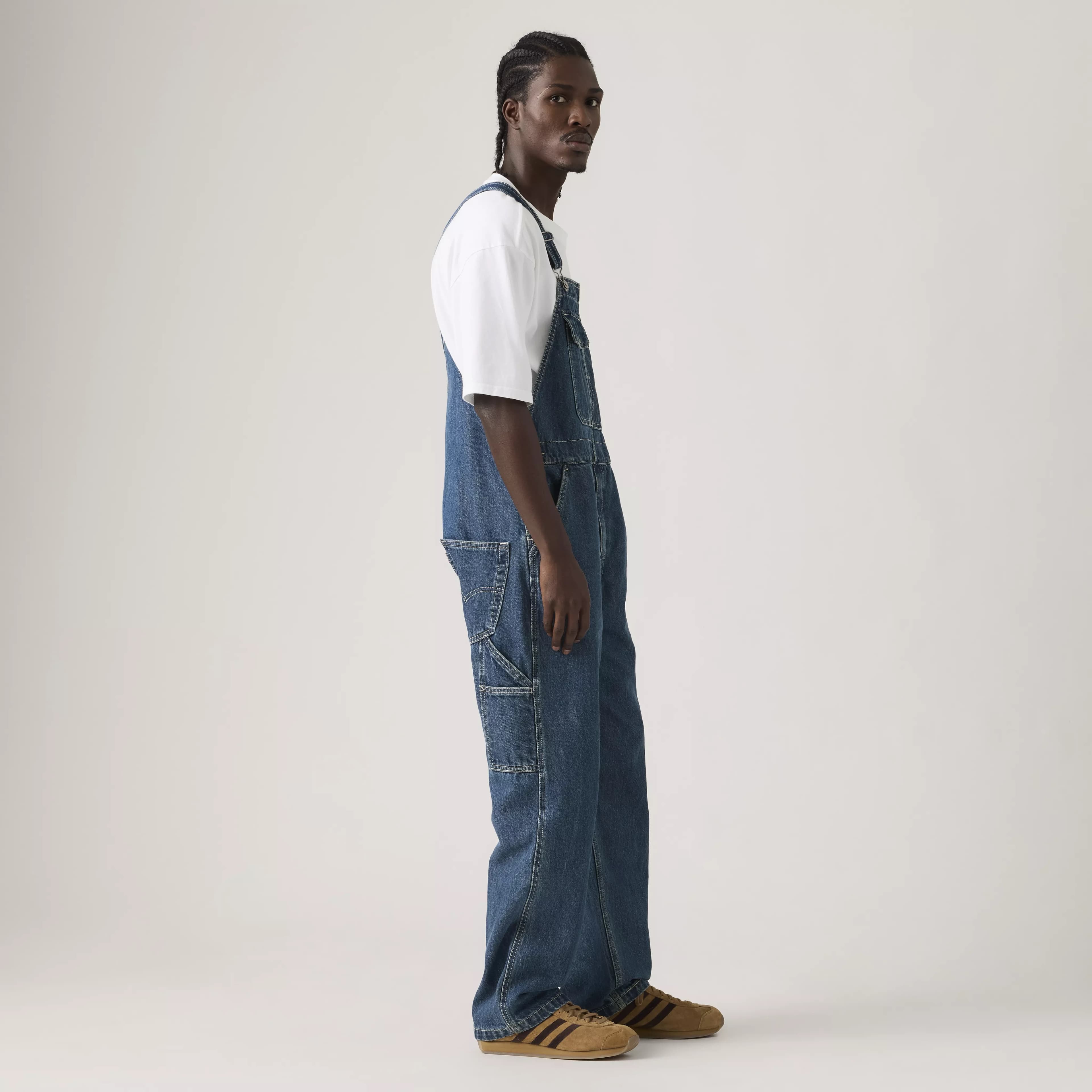 Men's Loose Overalls - Get Involved - XS