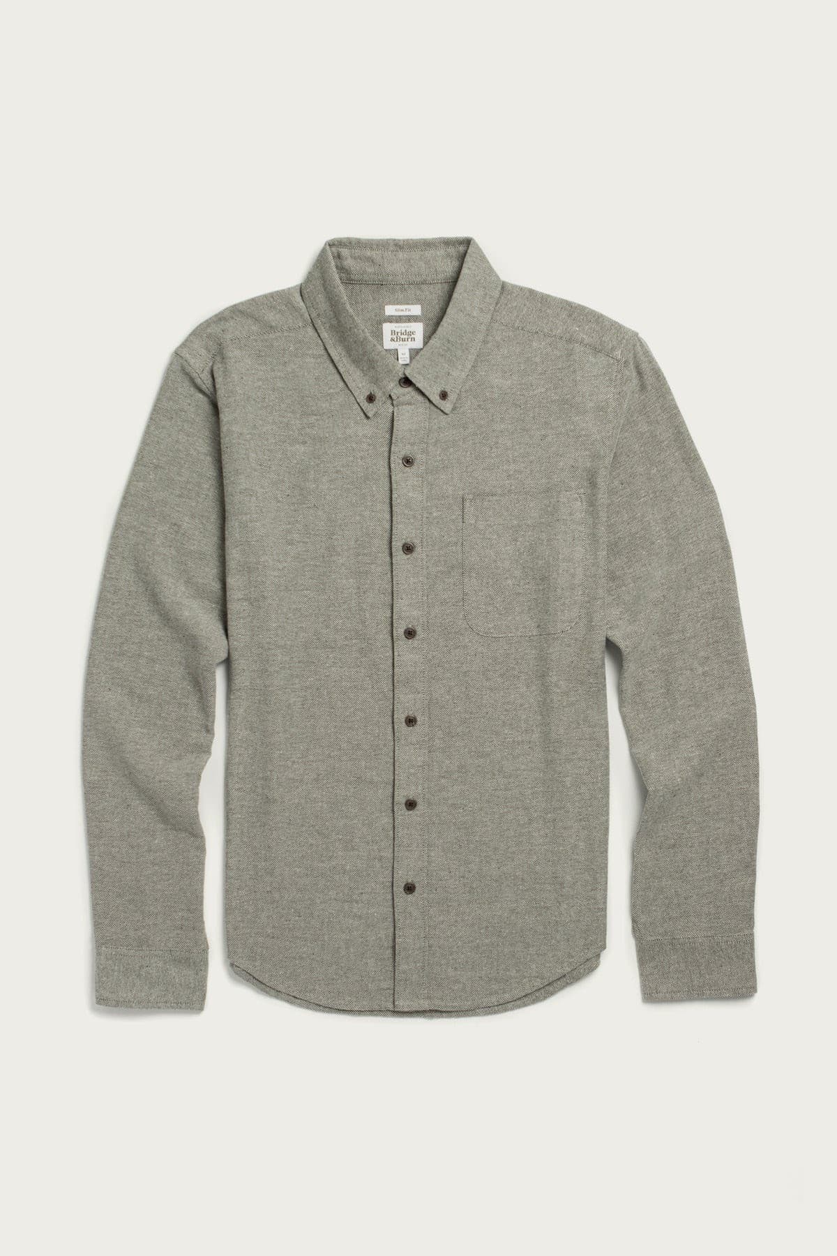 Sutton Shirt - Olive Twill
