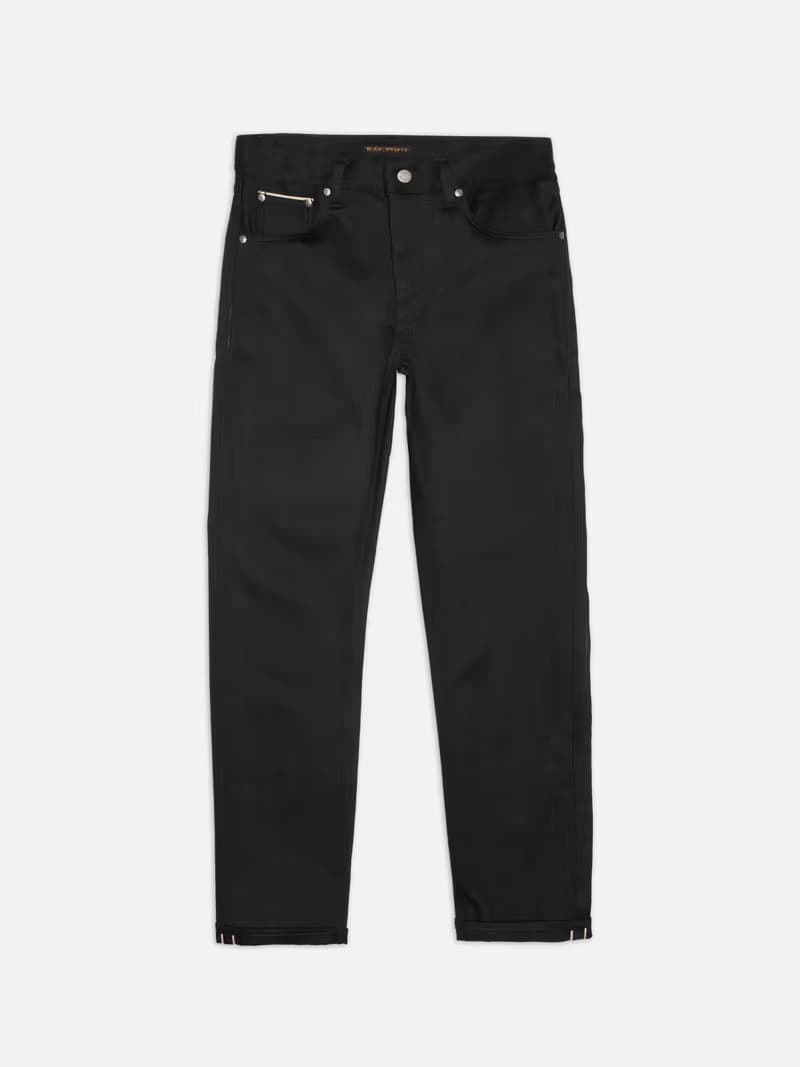 Solid Ollie - Dry Black Selvage - 30, 32