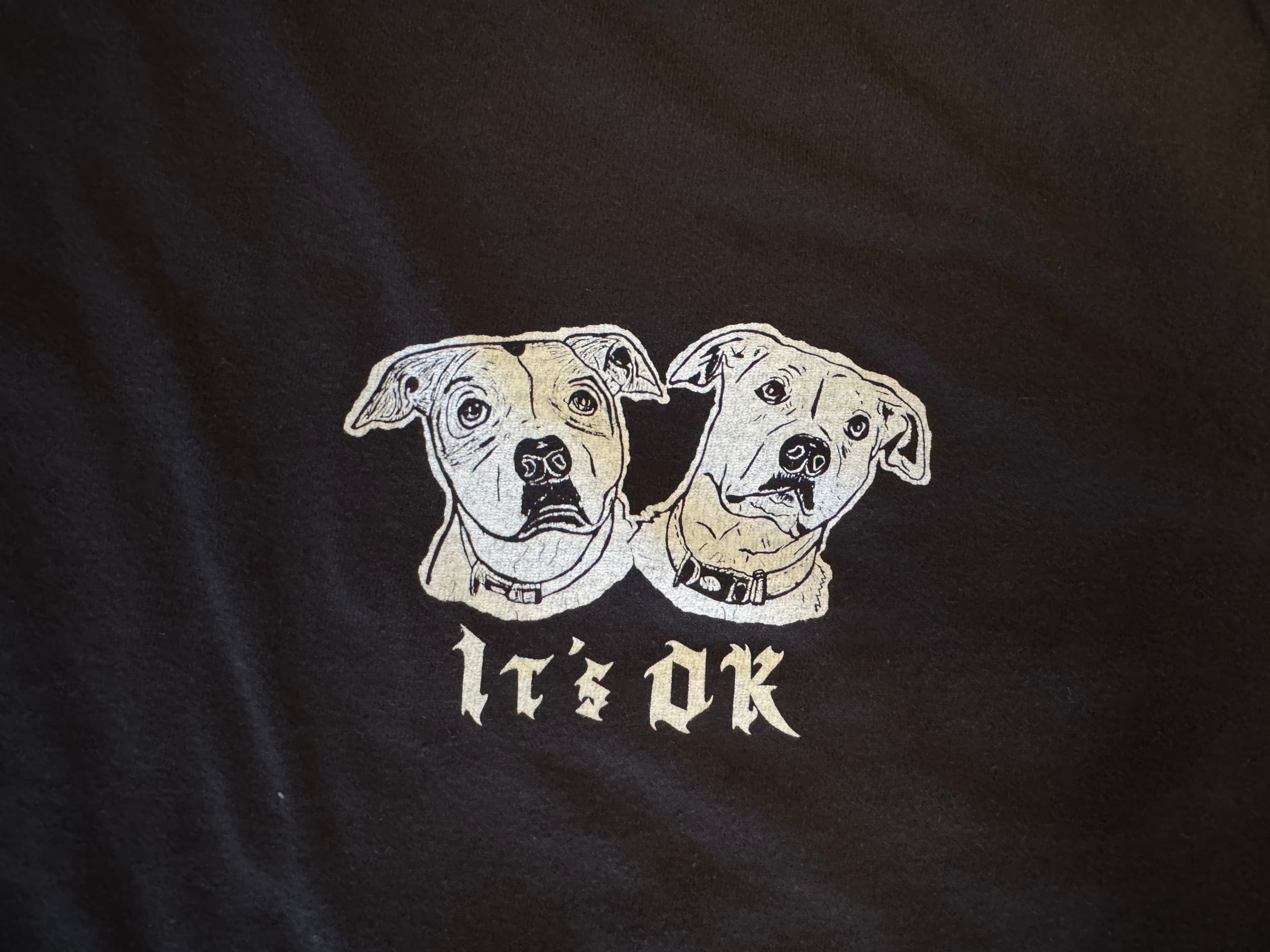 It's OK - Black - Cropped, M