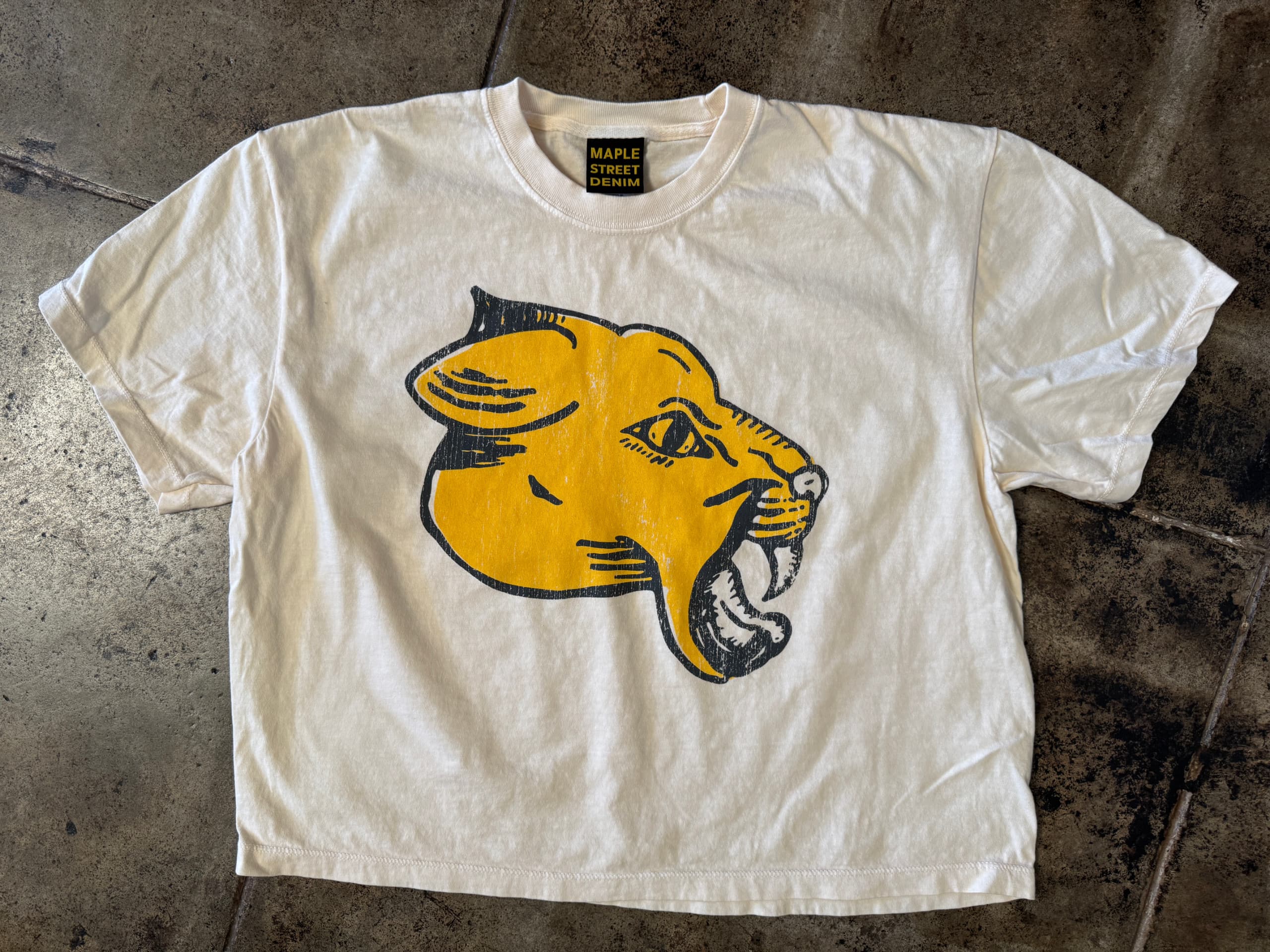 Faded Cougar Tee