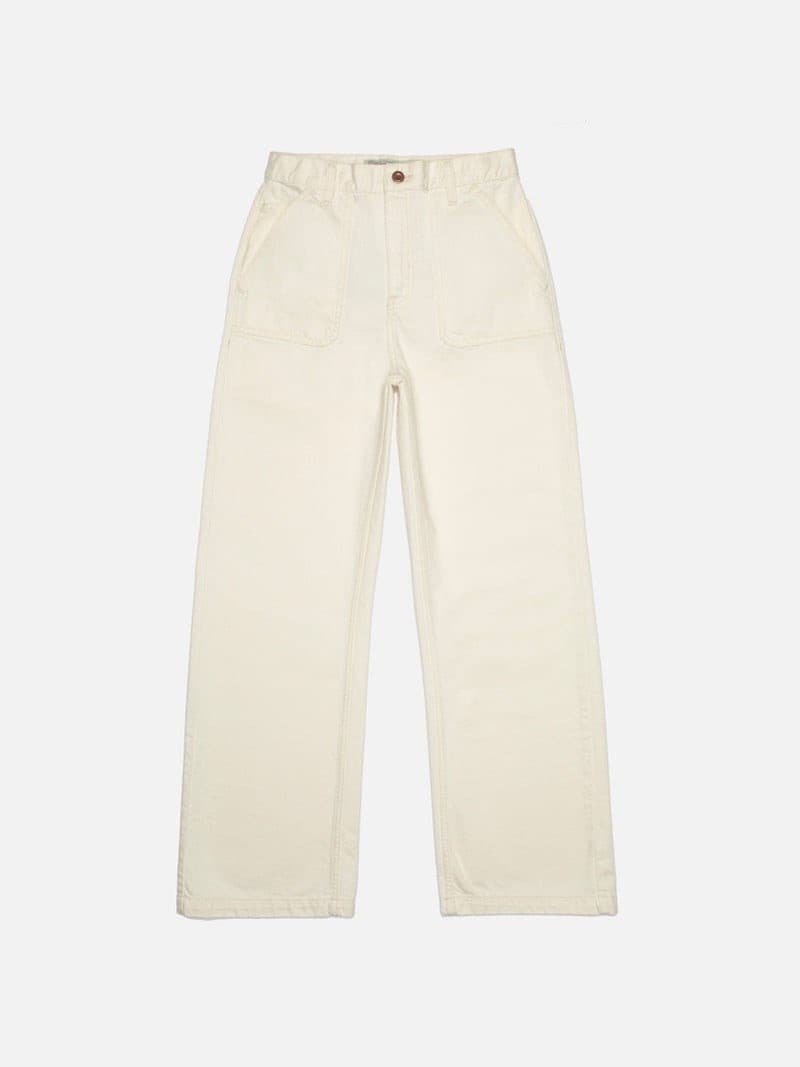 Asta Workwear Pants - Ivory - 28, 30
