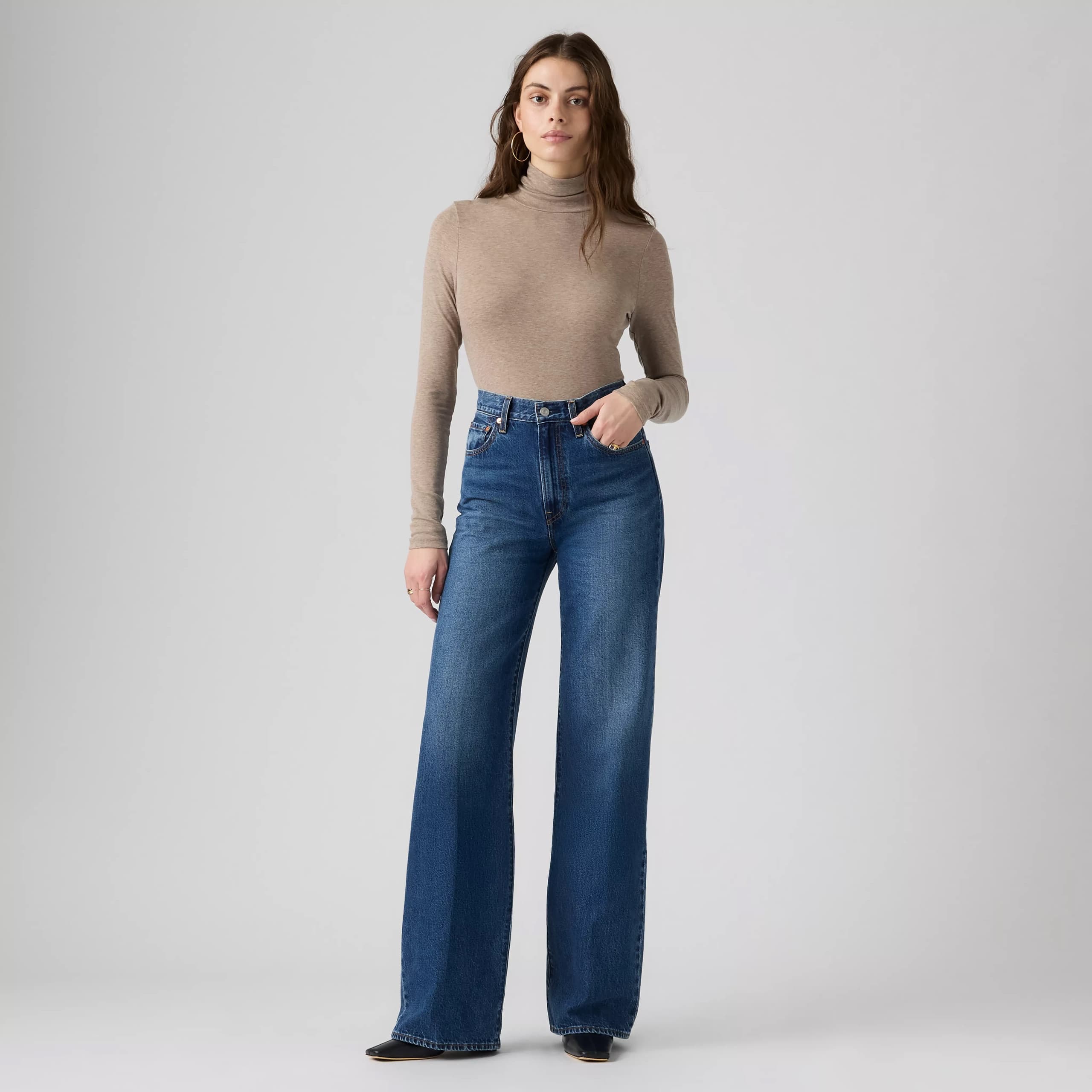 Ribcage Wide Leg - Maybe Anywhere