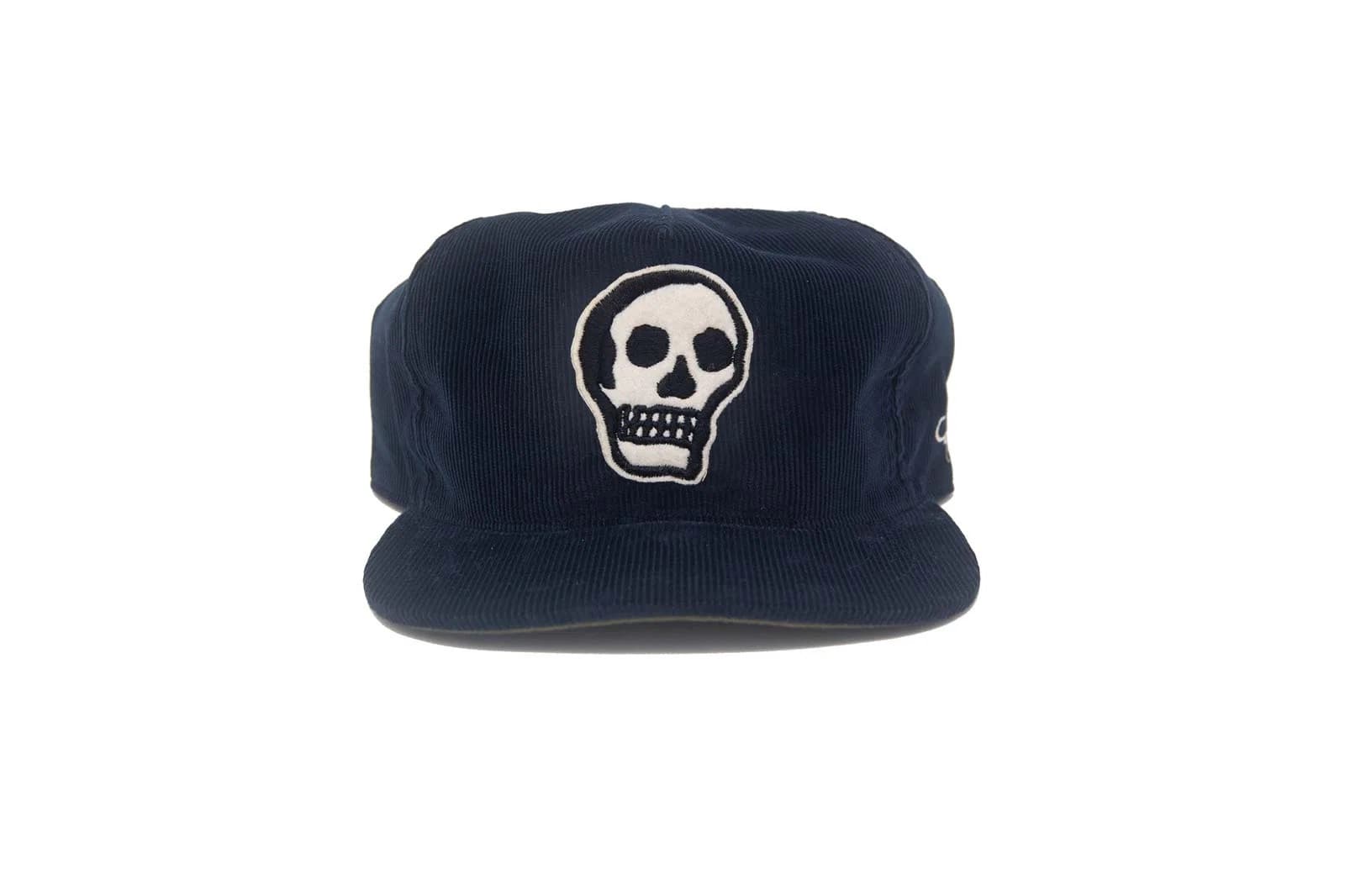 Skull Snapback -Navy - Regular