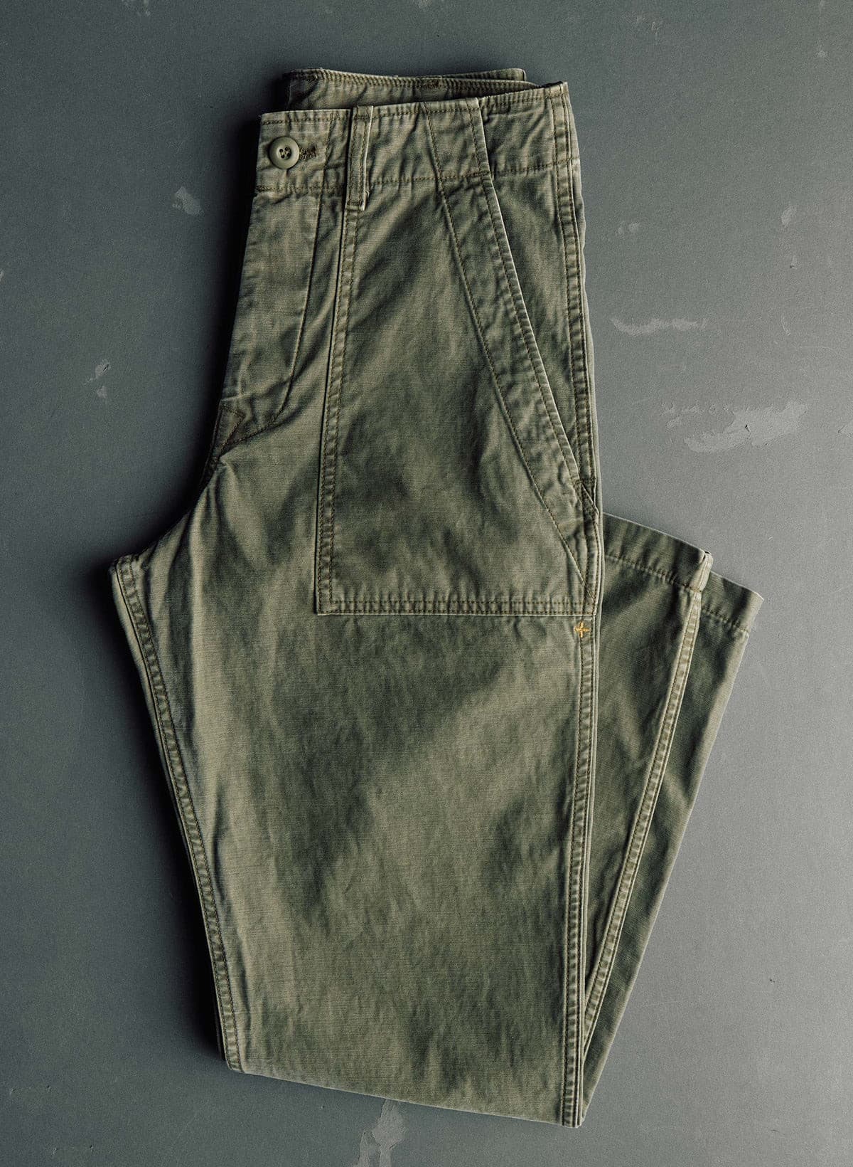 Oliver Trouser - Olive - 38