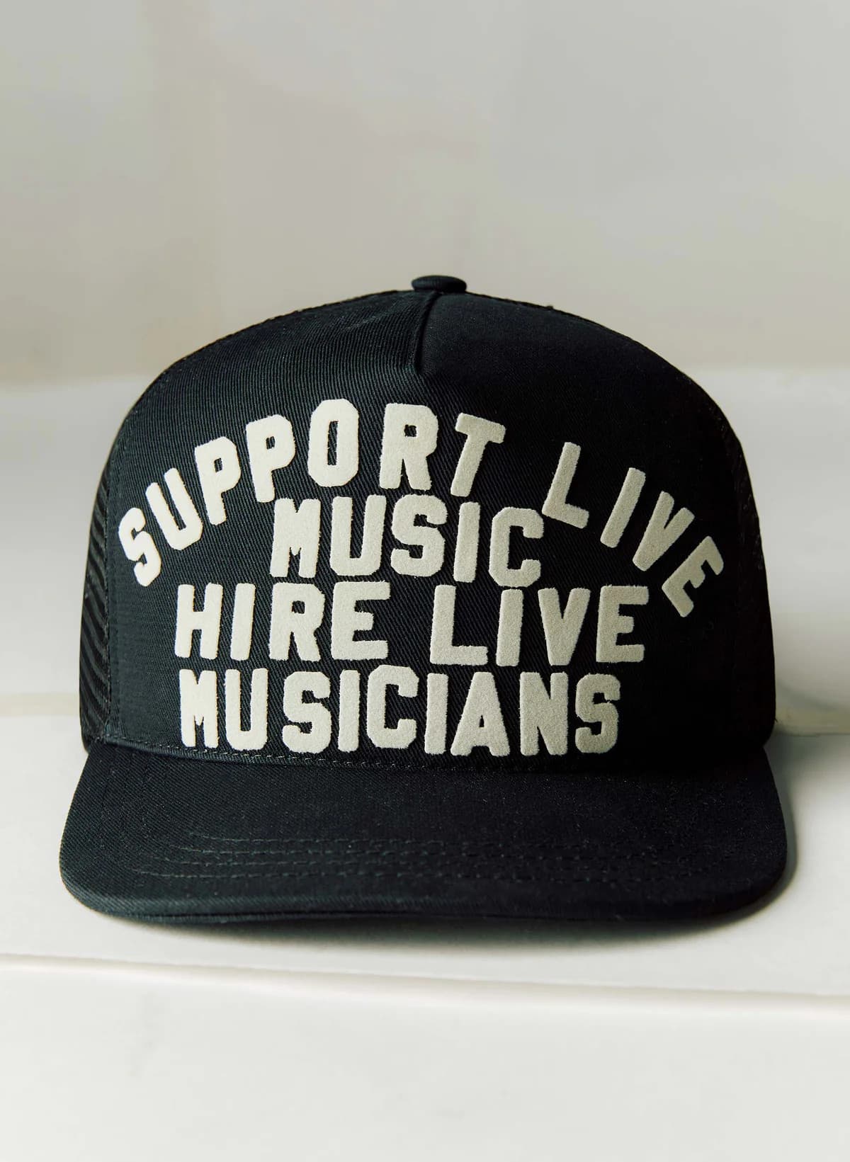 Support Live Music Trucker Hat - Regular