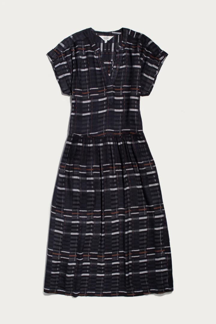 Ira Dress - Nightfall Stripe - XS