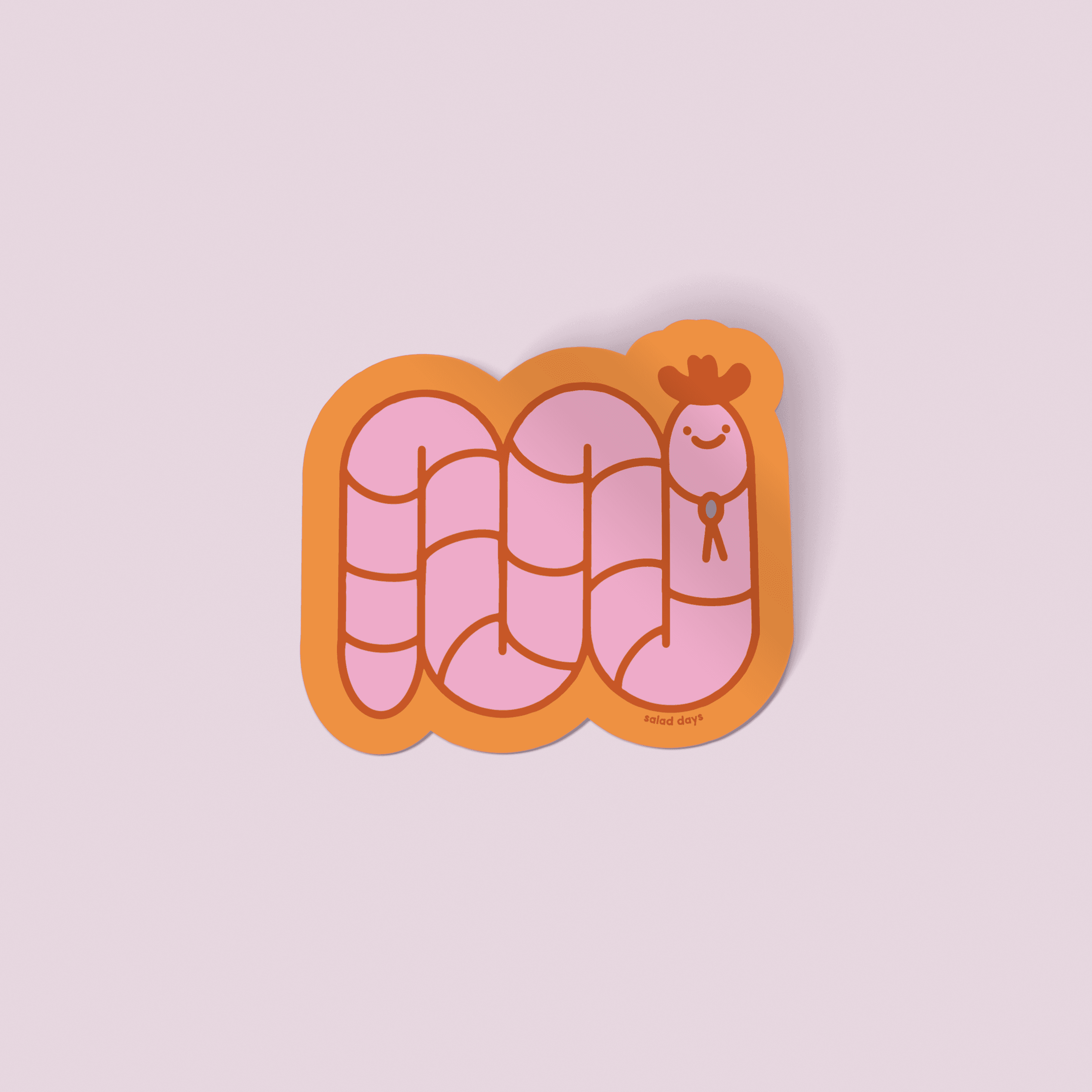 littlest cowboy sticker - Default