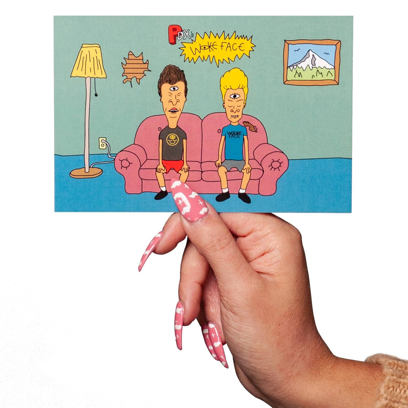 beavis & butthead card - Default