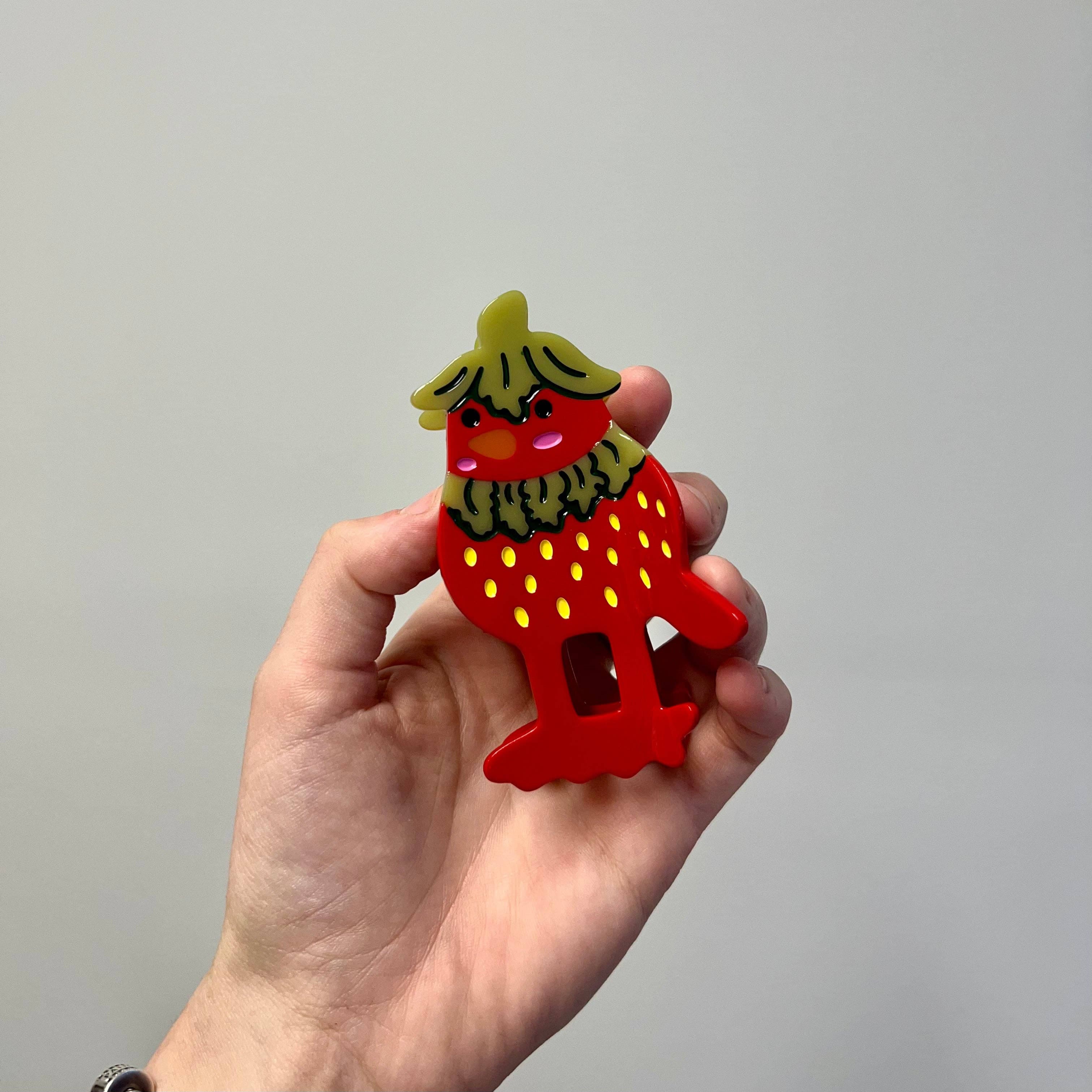 strawbirdy hair claw - Regular