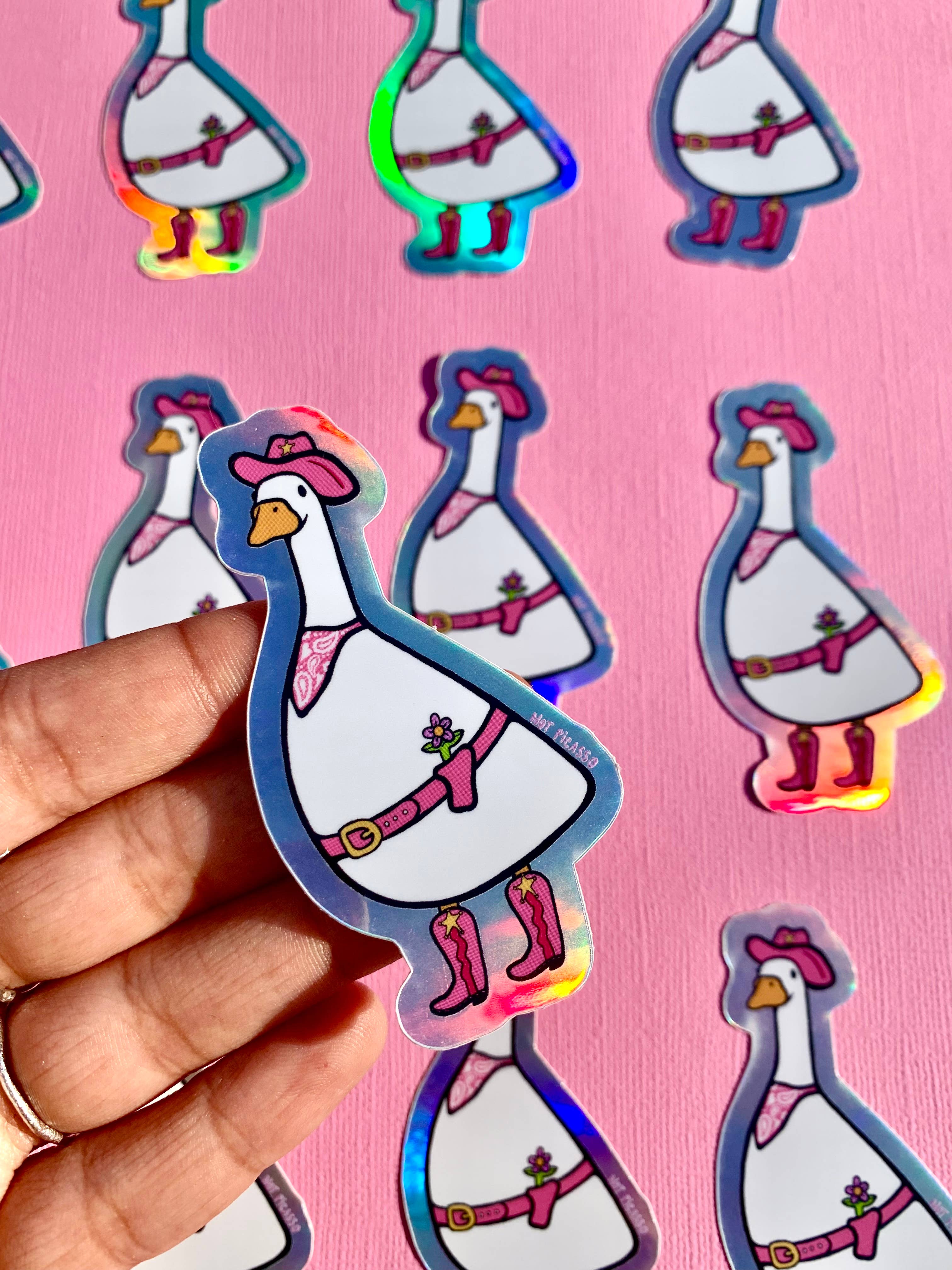 dolly goose sticker - Regular