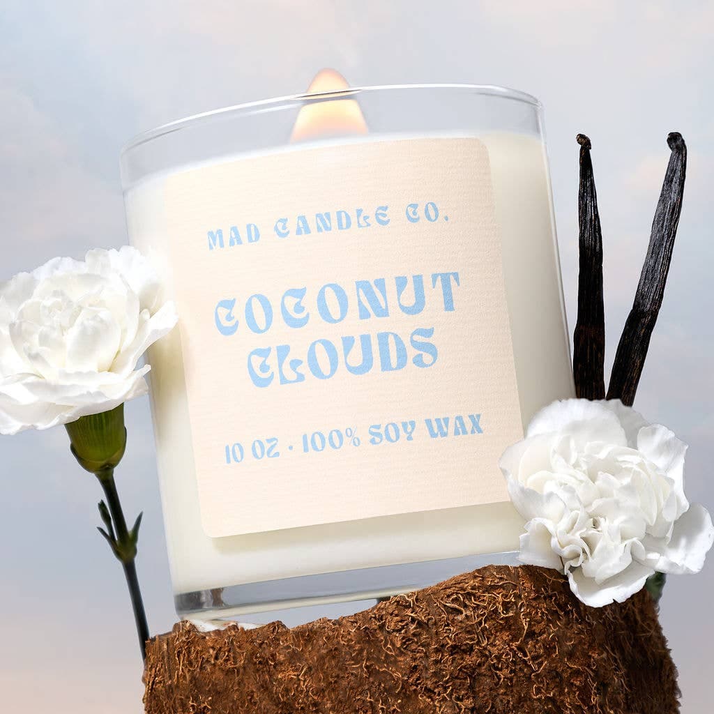 coconut clouds candle - Regular
