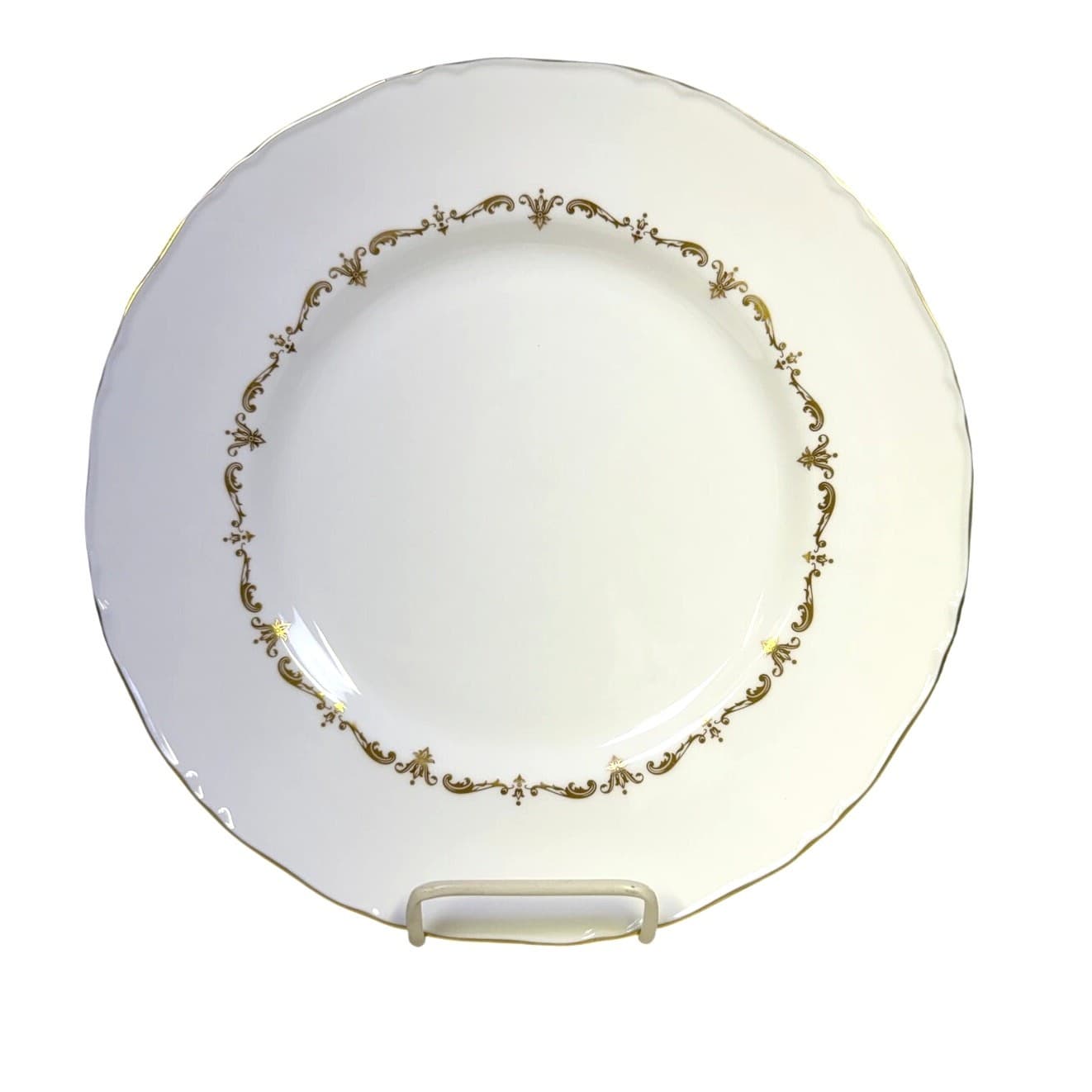Royal Worcester Retired 'Gold Chantilly' Bone China 10.75" Dinner Plate(s)