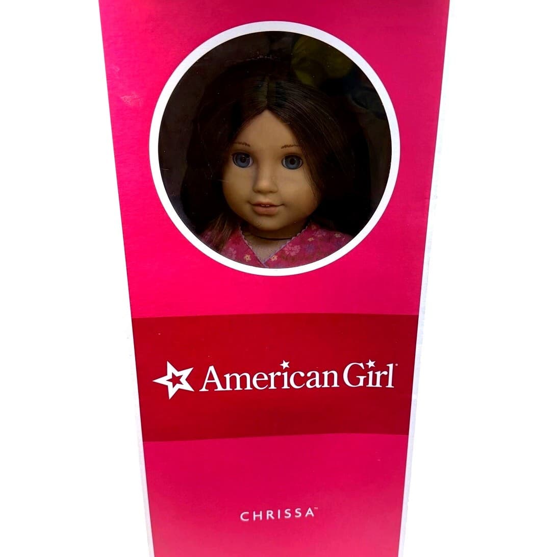 American Girl Chrissa Maxwell GOTY 2009 Retired 18" Doll Excellent w/Meet Outfit