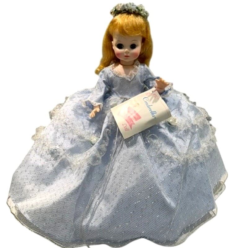 Madame Alexander Cinderella Doll 13" Tagged Original Outfit Sleep Eyes 1966 USA