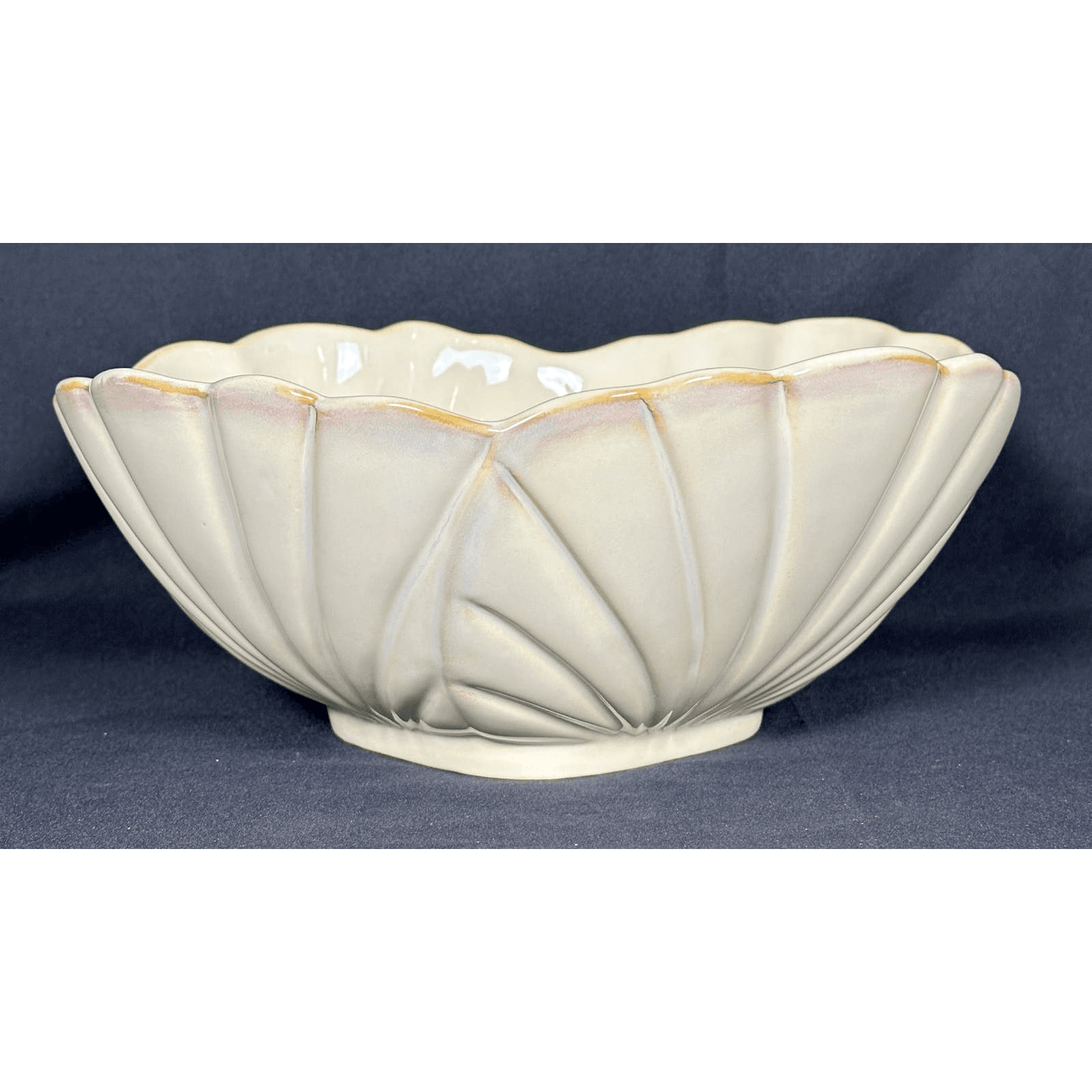 Sonoma LIFE + style Nautical Sand 11" Shell Salad Serving Bowl Retired NEW w/Tag