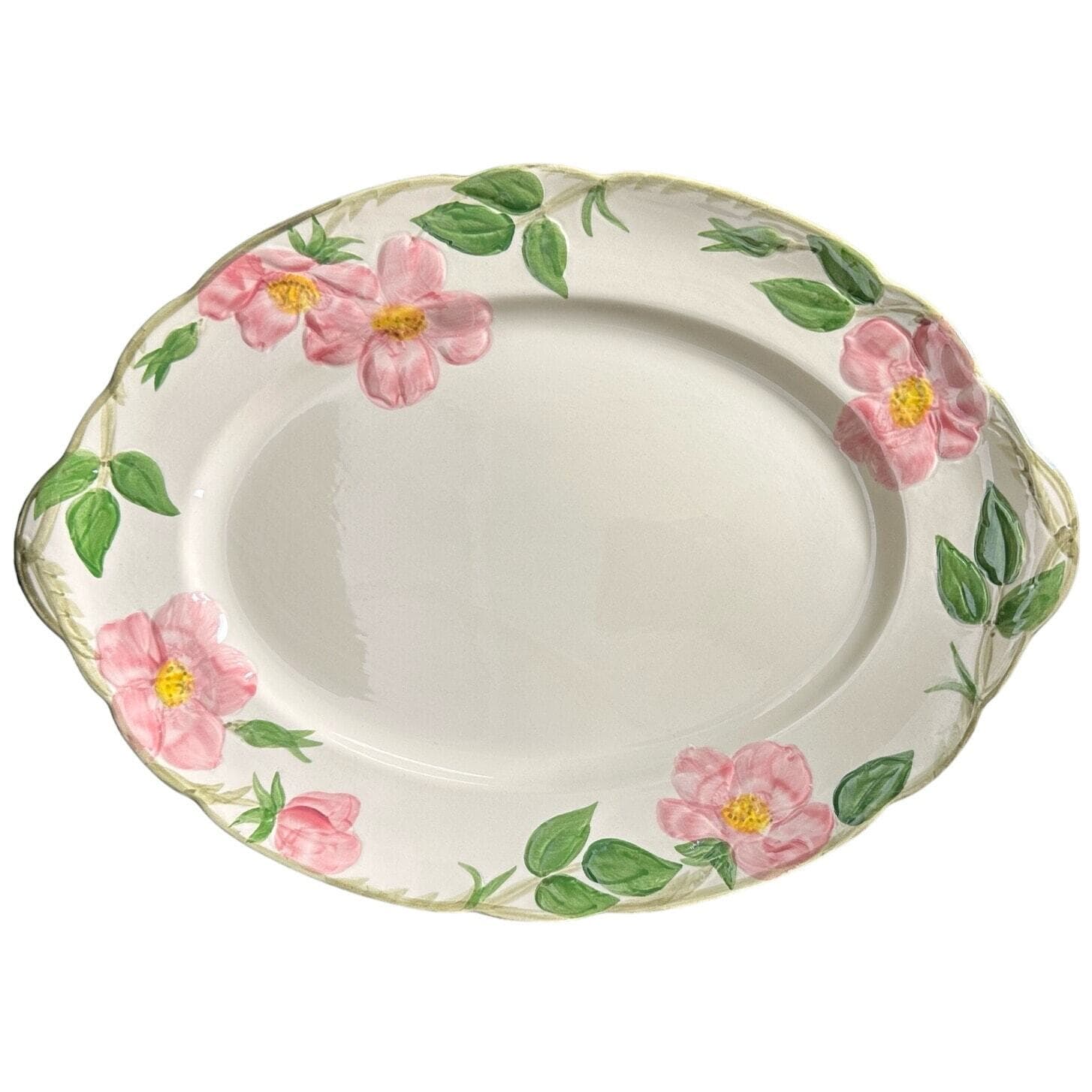 Franciscan Desert Rose Vintage Oval Platter 14.5" x 10" Made in USA