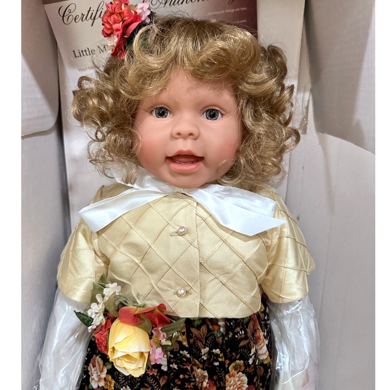 Lee Middleton Original Dolls Artist Studio #897/1000-2004 "Little Miss"-NEW