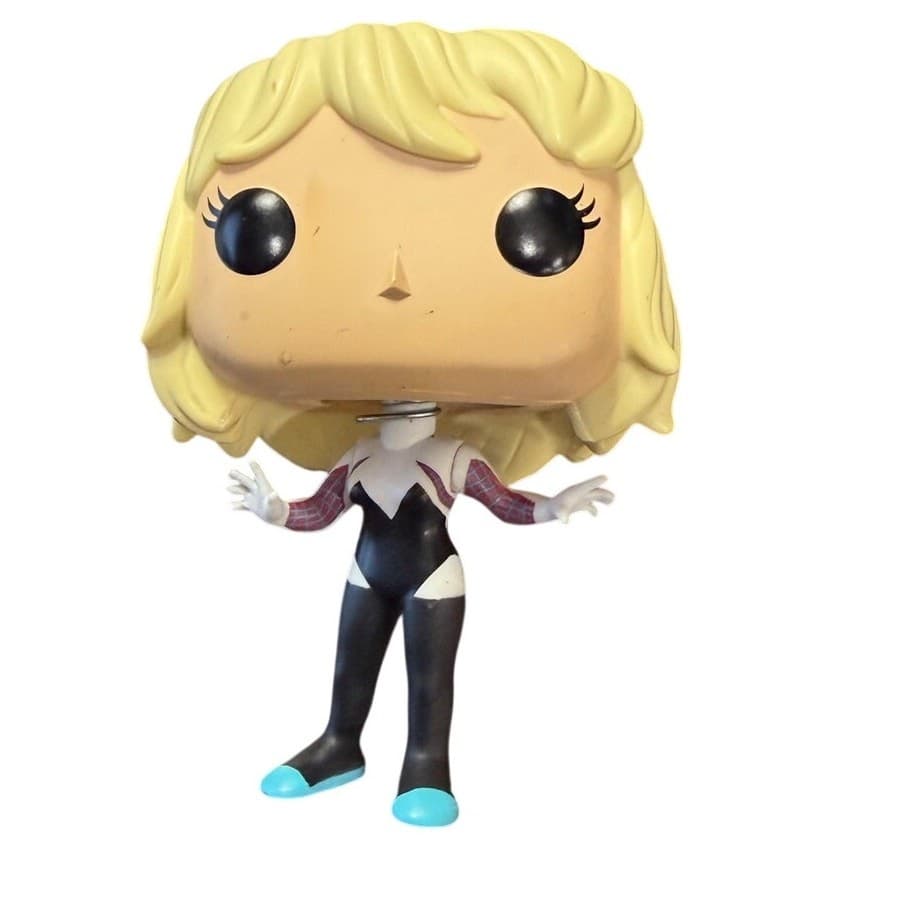 Funko Pop Marvel Spider-Gwen Ghost Spider Loose Bobble Head Figure No Box