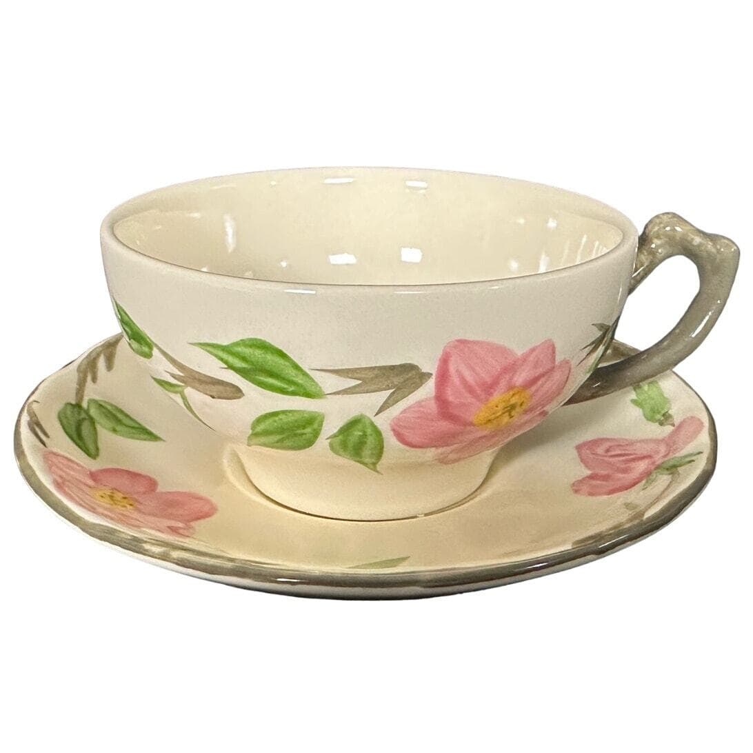 Franciscan Desert Rose Late Century England Cup and Saucer Set