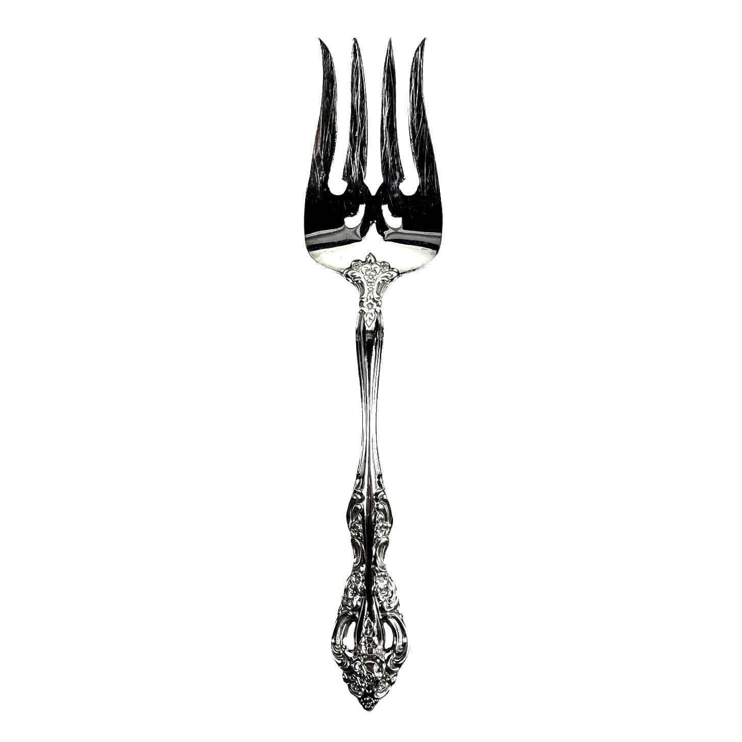 Oneida Michelangelo Cube Stainless Meat Fork-Excellent!