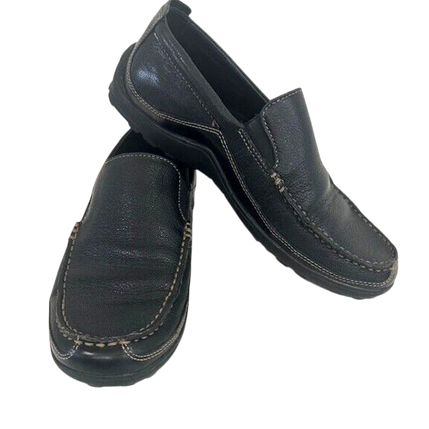 Cole Haan C03557 Men's Tucker Venetian Black Leather Loafers- Size 8M