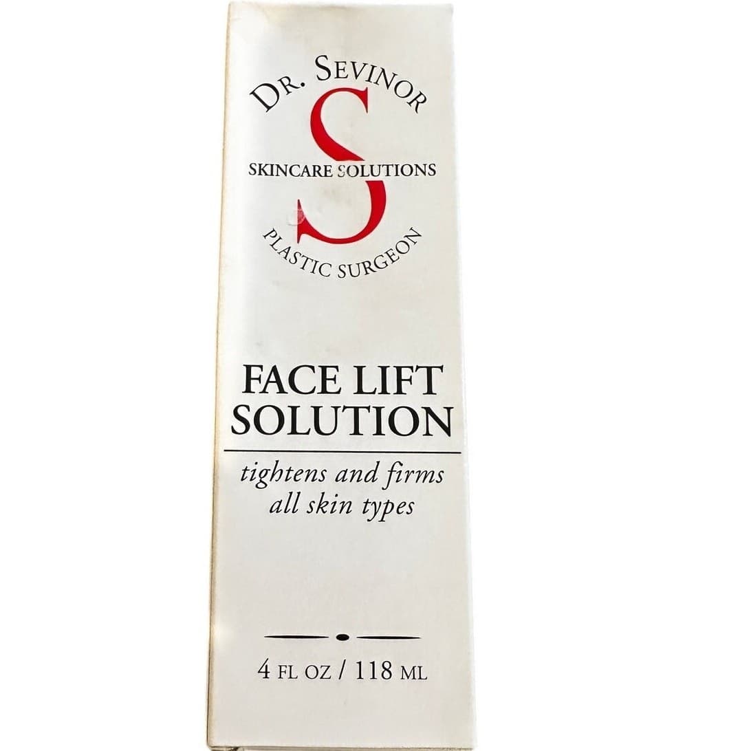 Dr. Sevinor Skincare Solutions 'Face Lift Solution' (4oz) Tightens Firms-SEALED