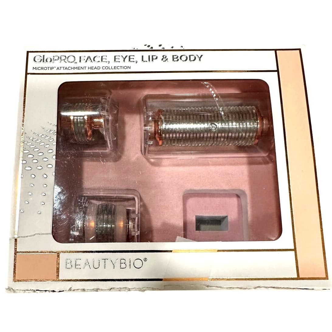 BeautyBio GloPRO Eye Lip Body Microtip Attachment Head Collection Kit-Set-3