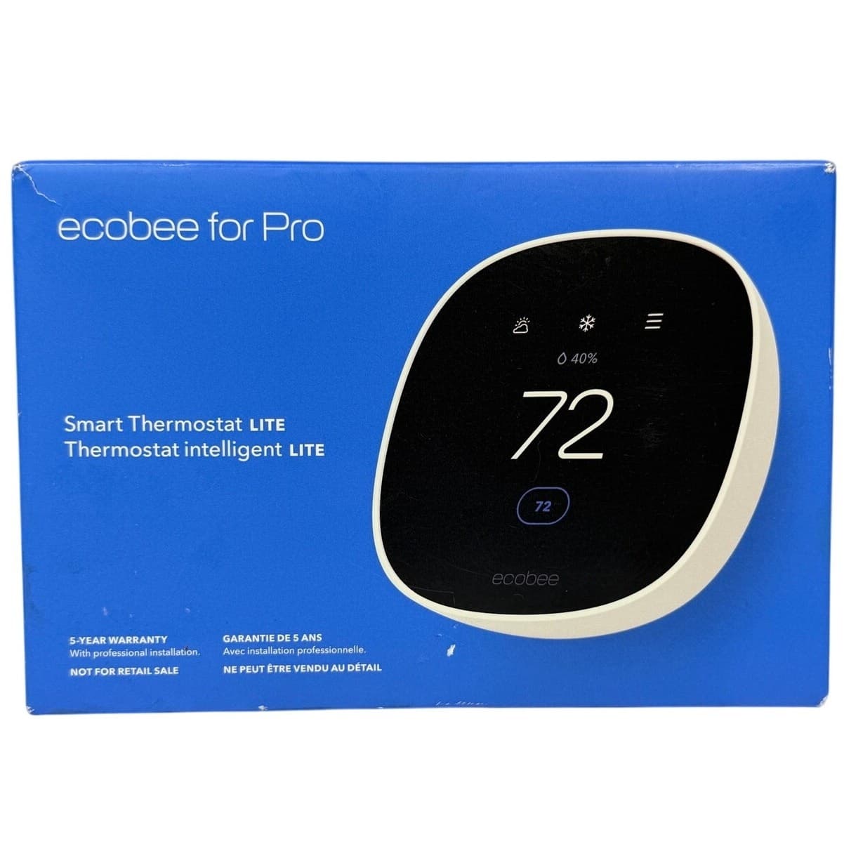ecobee Smart Thermostat Lite Pro EB-STATE7P-01 WiFi Alexa 4H/2C-NEW SEALED