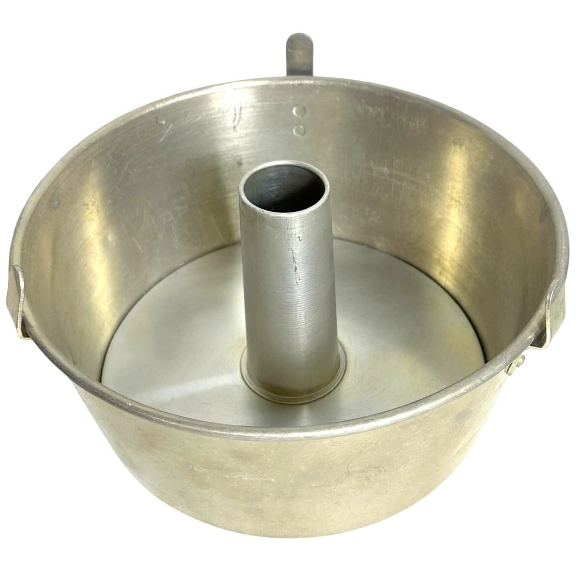 Aluminum 2-Piece Vintage Angel Food Cake Pan