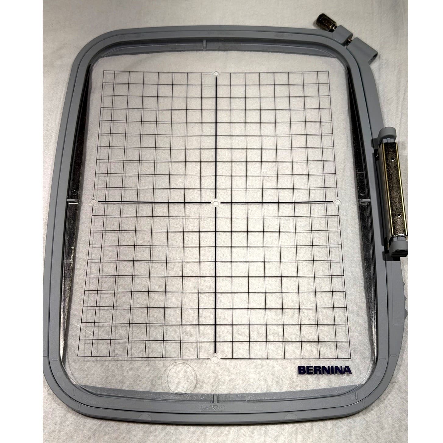 Bernina Large Oval Embroidery Hoop Metal Reinforced Frame Excellent Condition