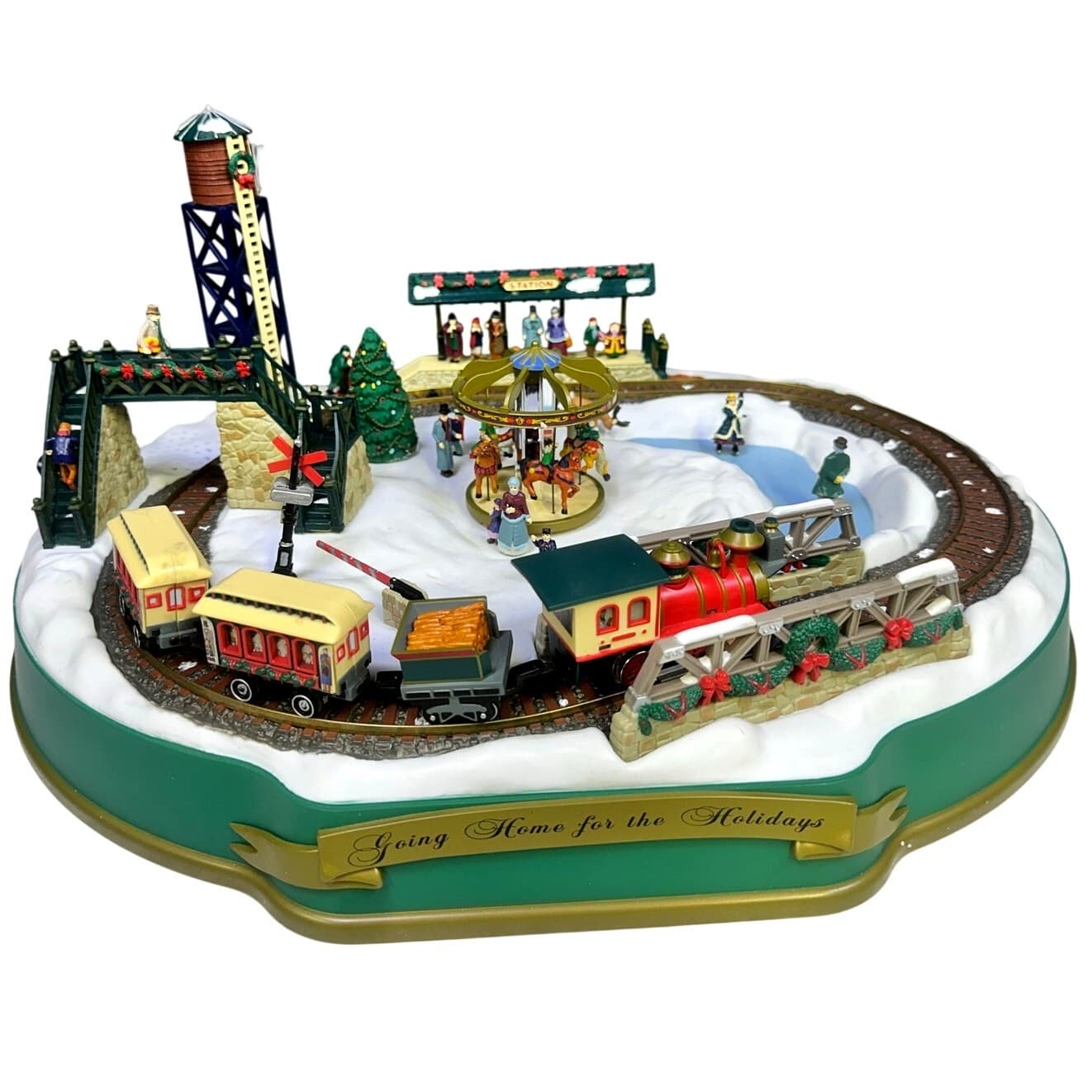 Mr. Christmas 'Going Home for The Holidays' Vintage 1998 Animated Train 50 Songs